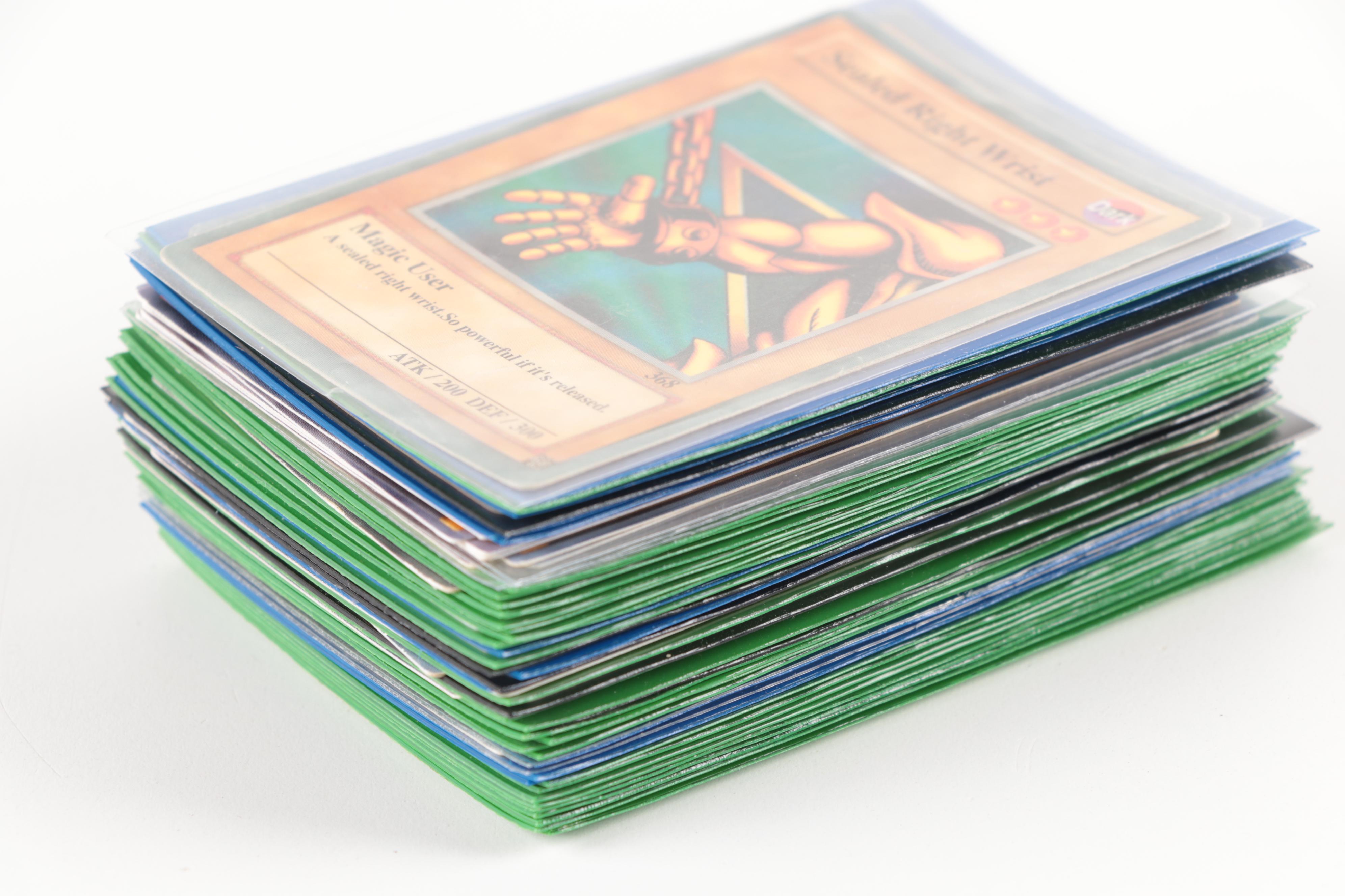 Yu-Gi-Oh! Cards, Including Holo "Sealed Right Wrist," and Others