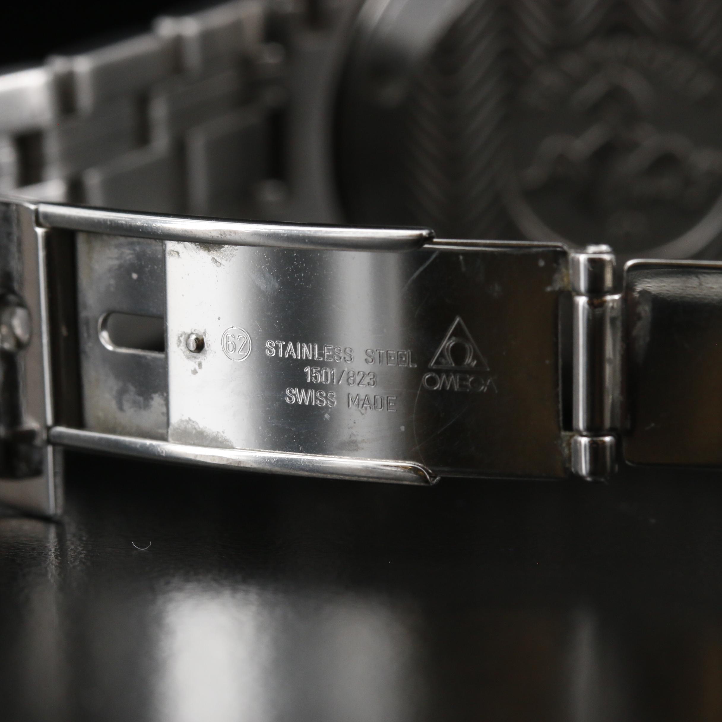 Omega Seamaster Jacques Mayol Stainless Steel Automatic Watch