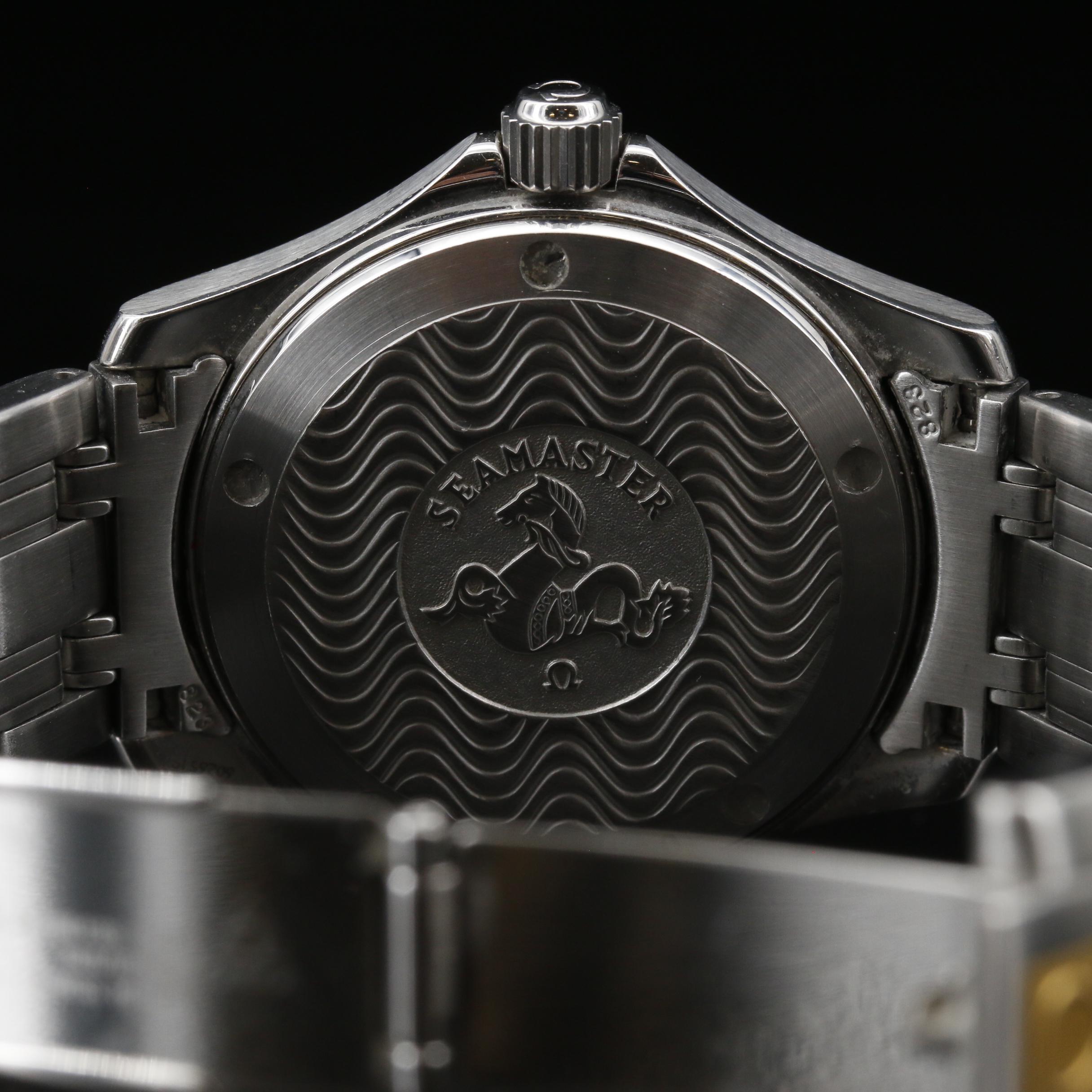 Omega Seamaster Jacques Mayol Stainless Steel Automatic Watch