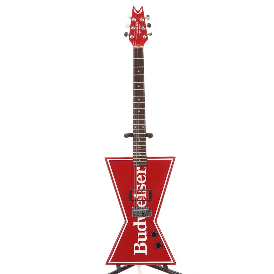 Dean Budweiser Promotional Electric Guitar