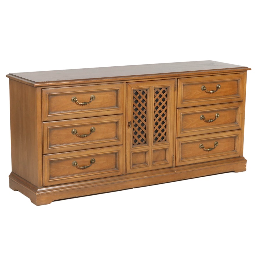 Drexel "Esperanto" Oak Sideboard, Late 20th Century