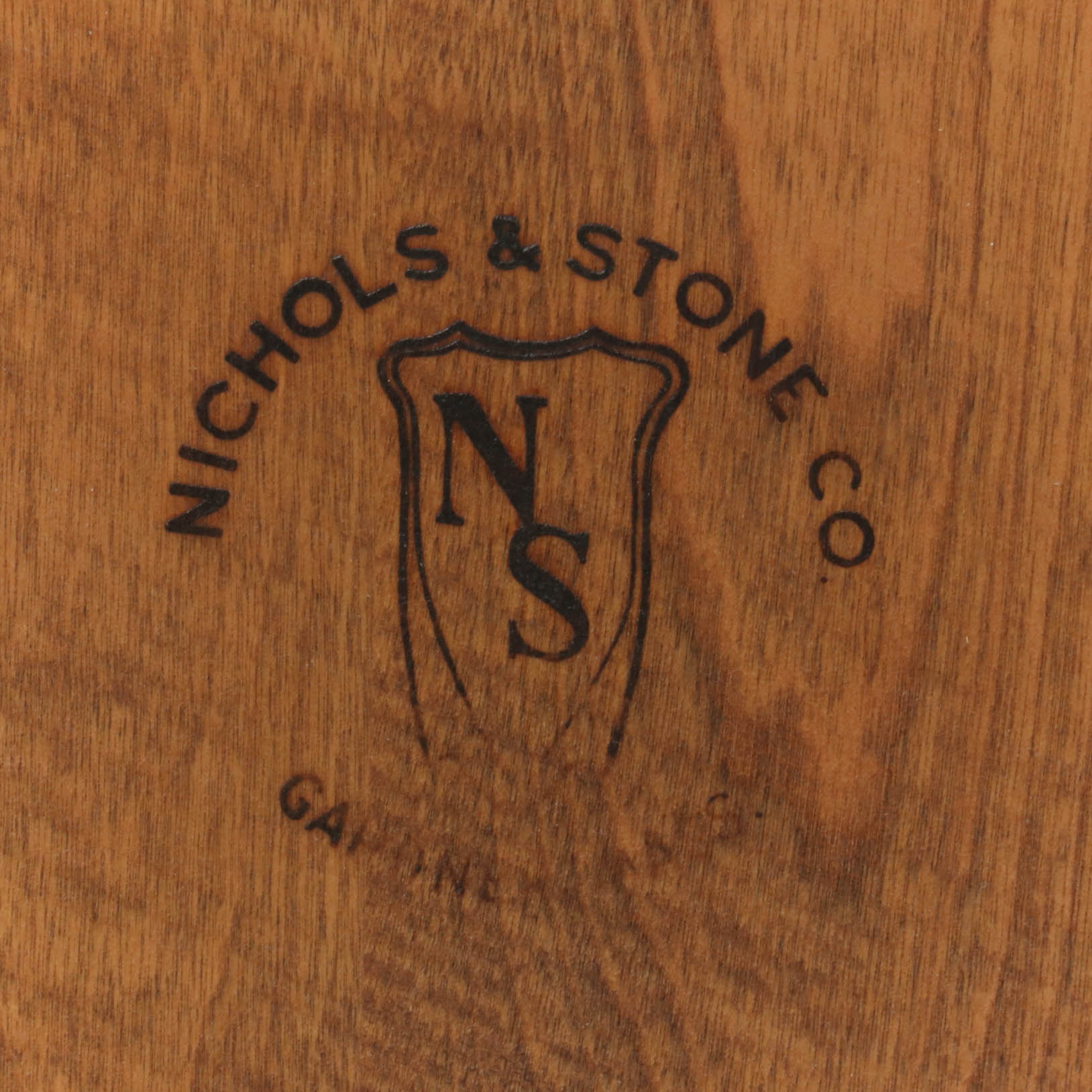 Nichols & Stone Co. New England Turned Maple Windsor Rocking Chair, 20th C.