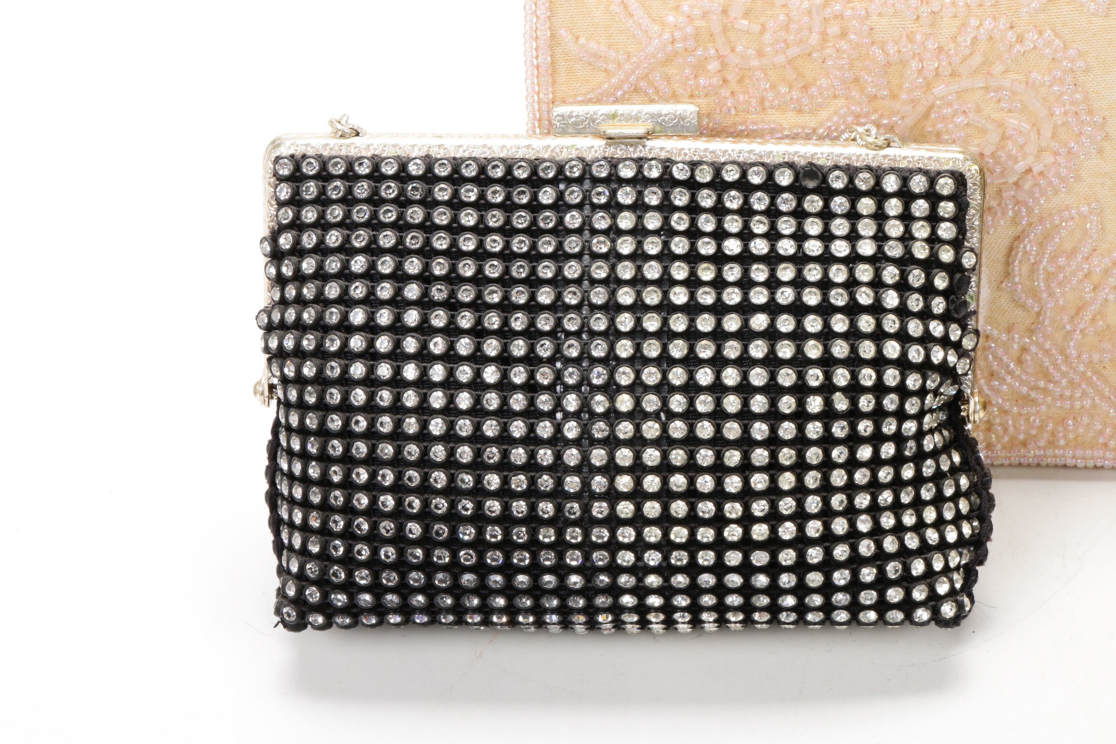 Five Beaded Evening Bags Including Valerie Stevens, Mid to Late 20th Century