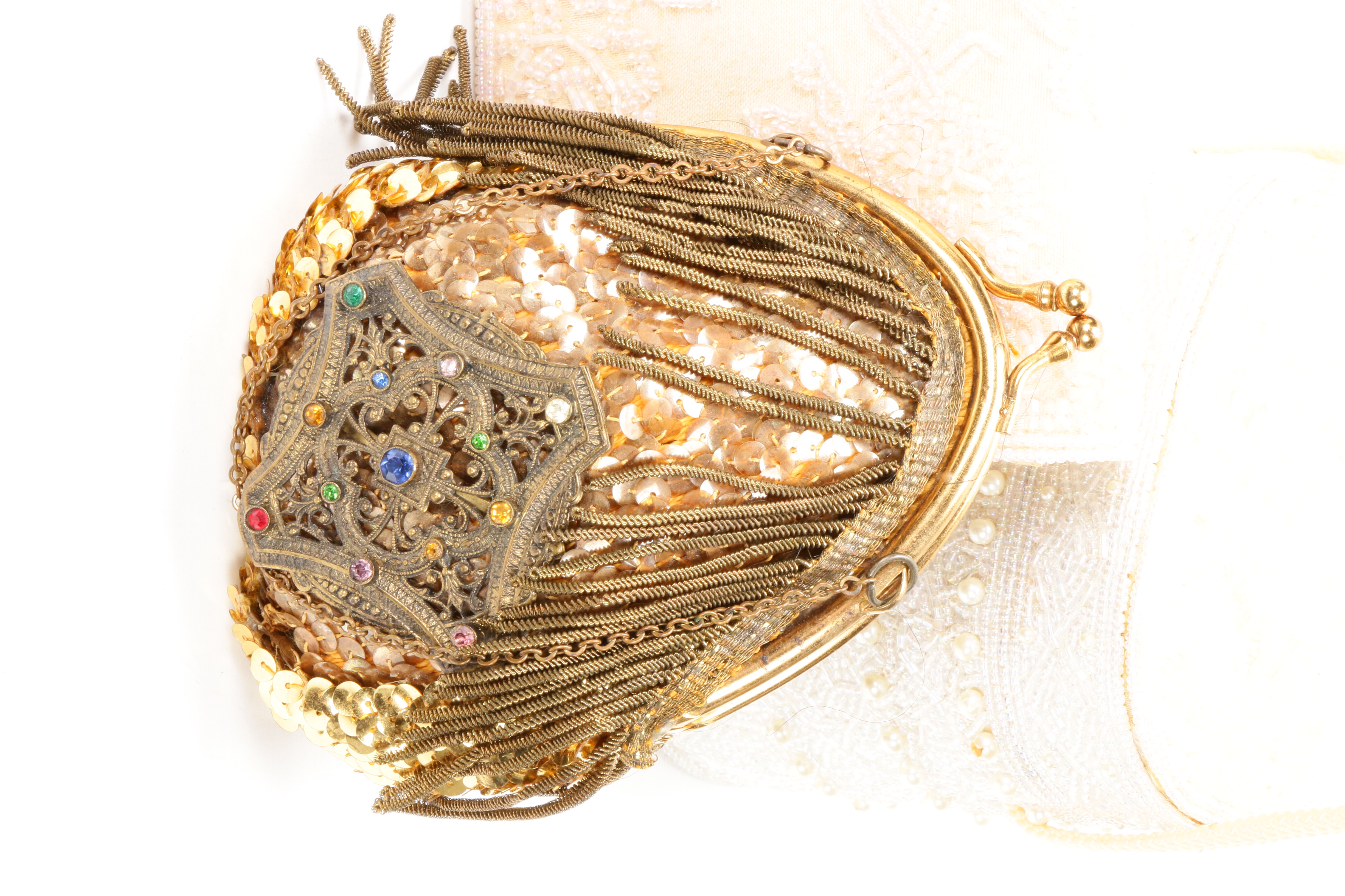 Five Beaded Evening Bags Including Valerie Stevens, Mid to Late 20th Century