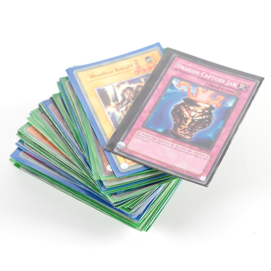 Yu-Gi-Oh! Trading Cards, Including Holo Cards
