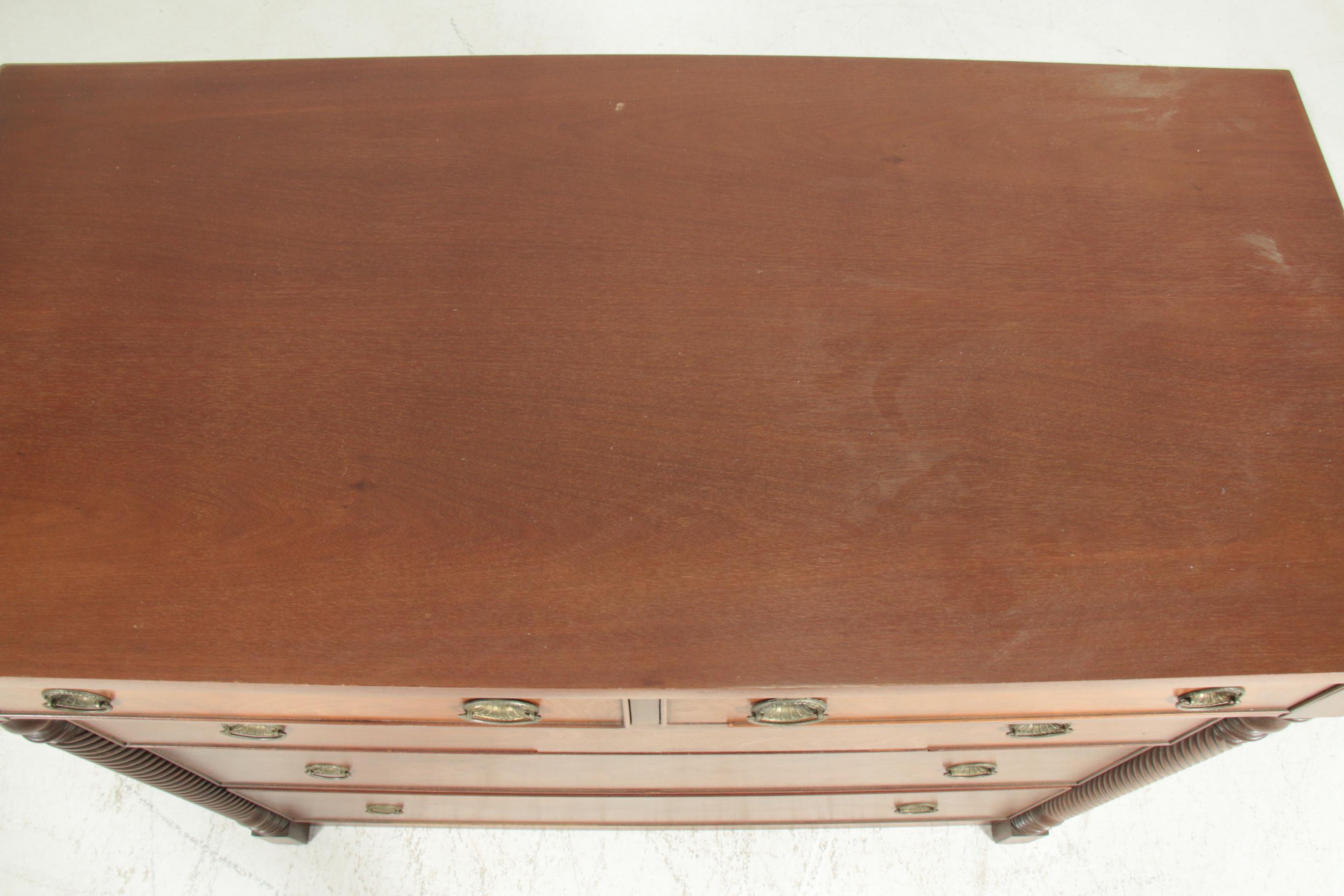 "True Grand Rapids Cabinet Making Certified" Empire Style Five-Drawer Chest