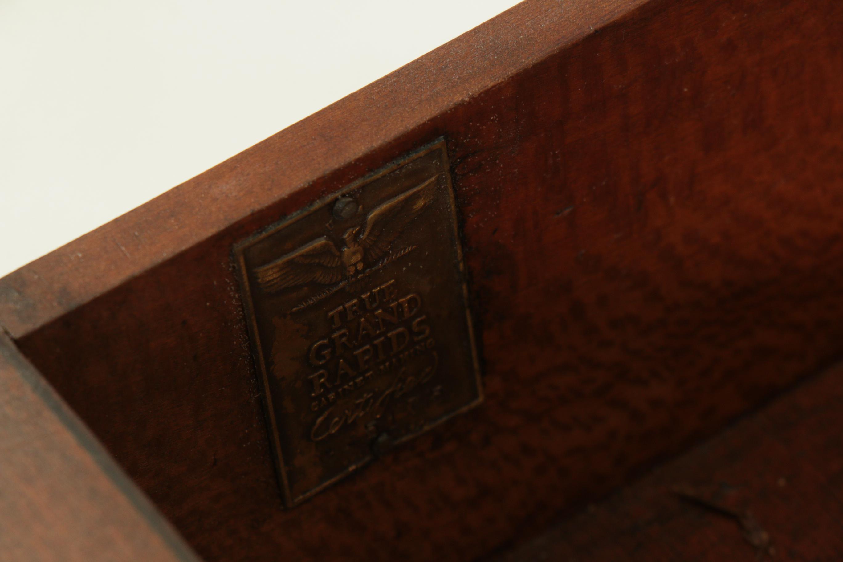 "True Grand Rapids Cabinet Making Certified" Empire Style Five-Drawer Chest