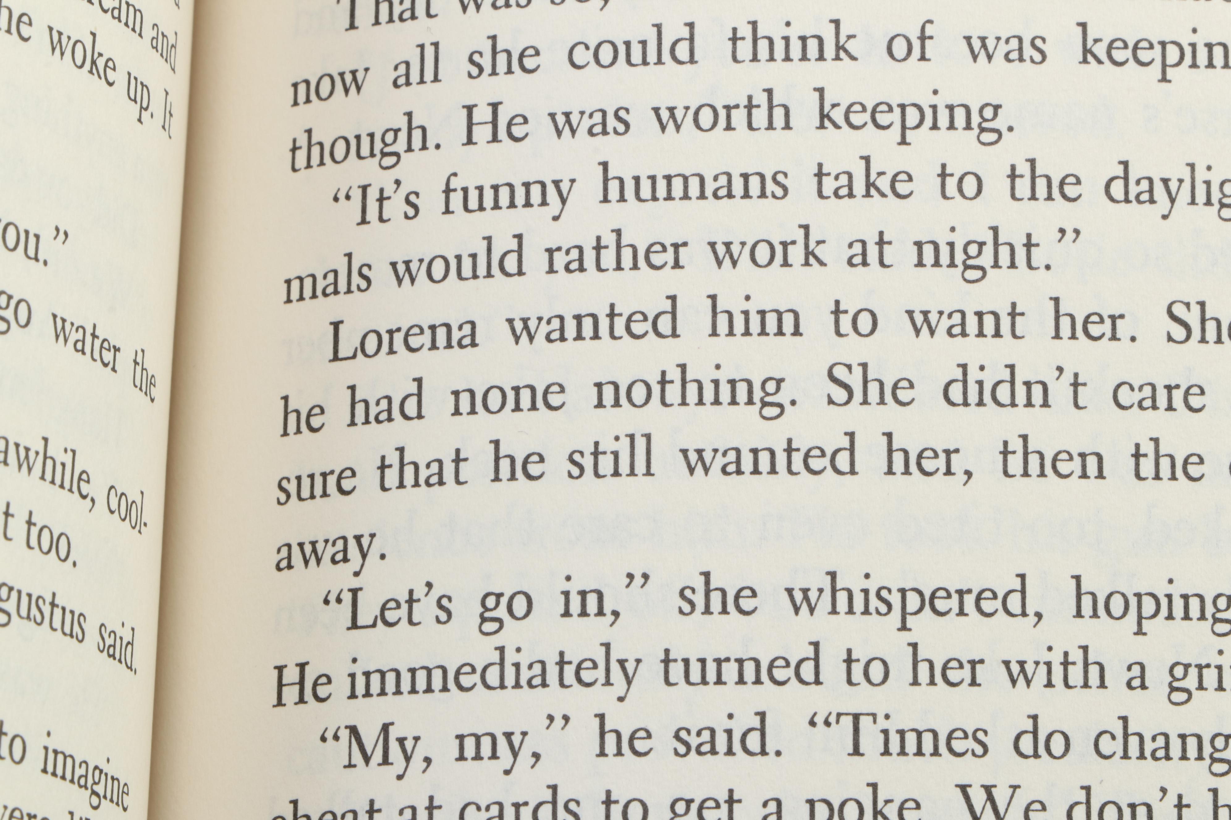 Signed "Lonesome Dove" by Larry McMurtry with Dust Jacket, 1985