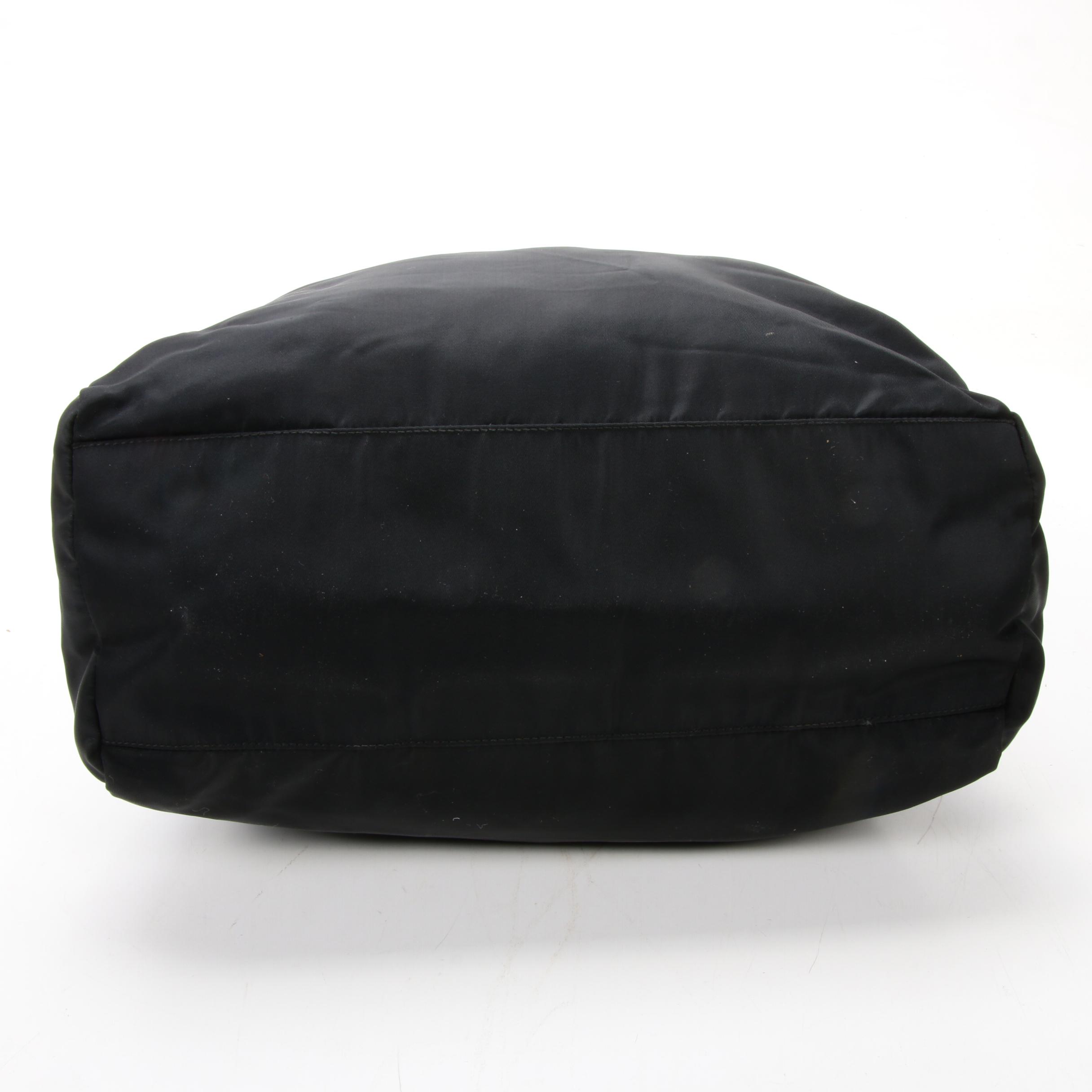 Prada Shoulder Bag in Black Tessuto Nylon