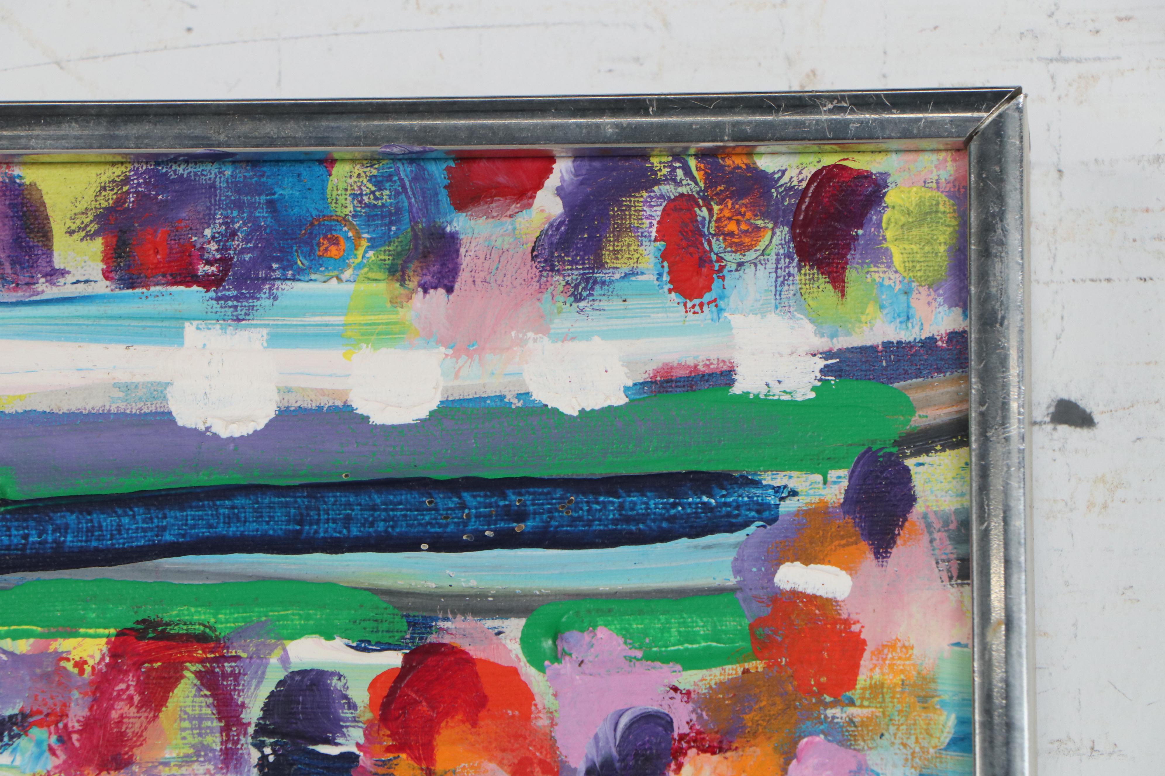 Oil Painting "Superbowl Pass", 1973