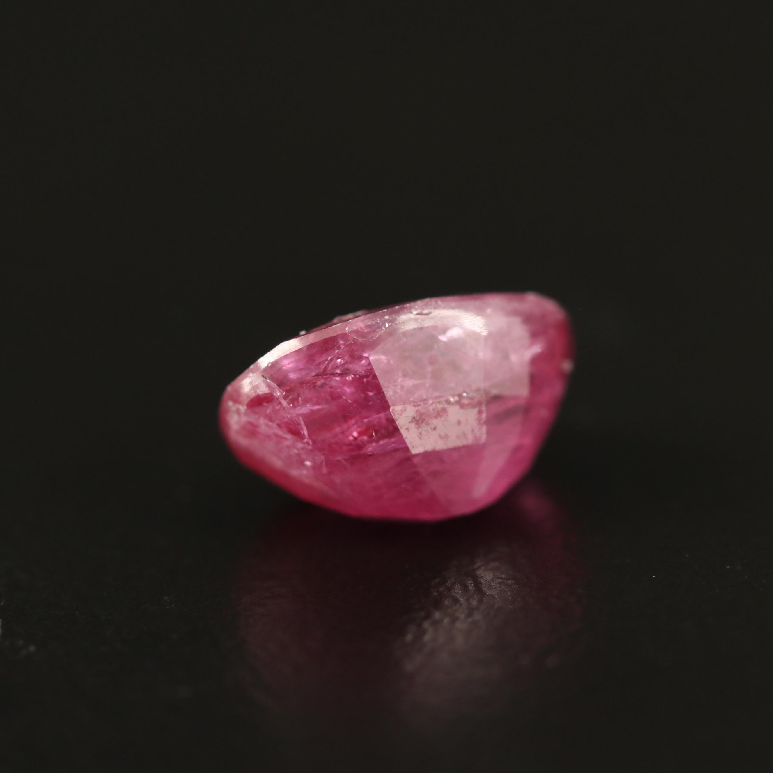 Loose Oval Faceted Corundum
