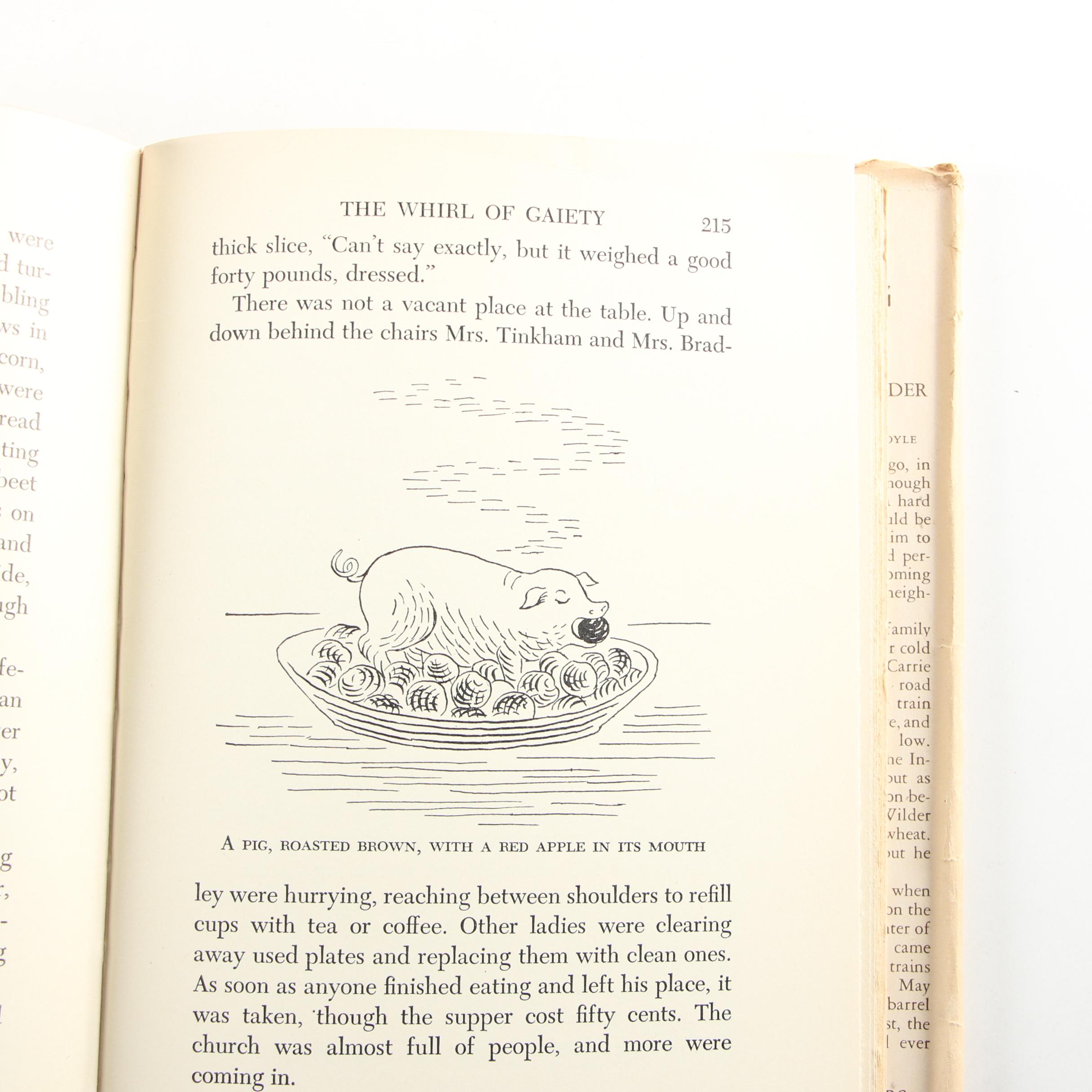 First Edition "Little Town on the Prairie" by Laura Ingalls Wilder, 1941