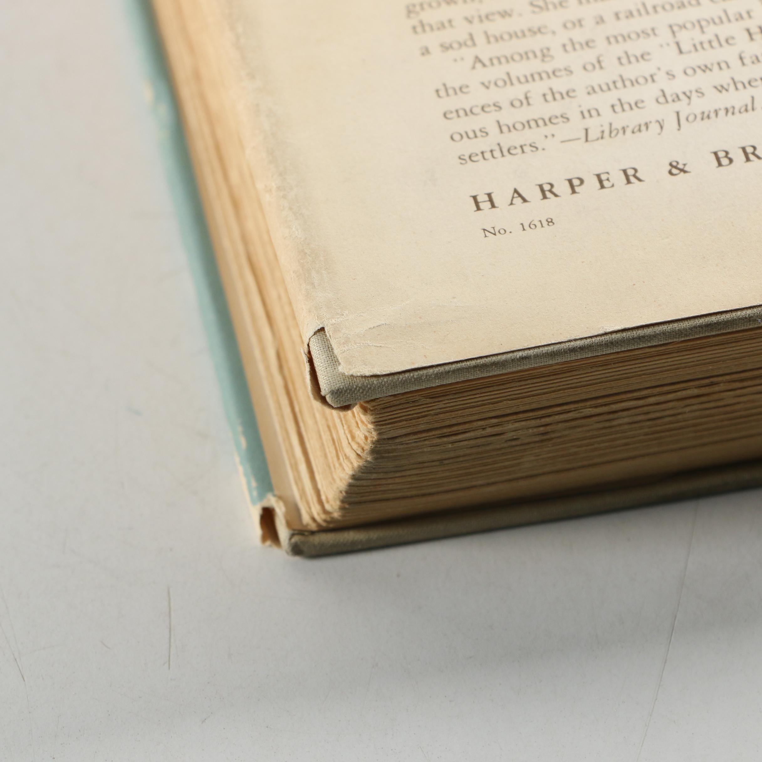 First Edition "Little Town on the Prairie" by Laura Ingalls Wilder, 1941