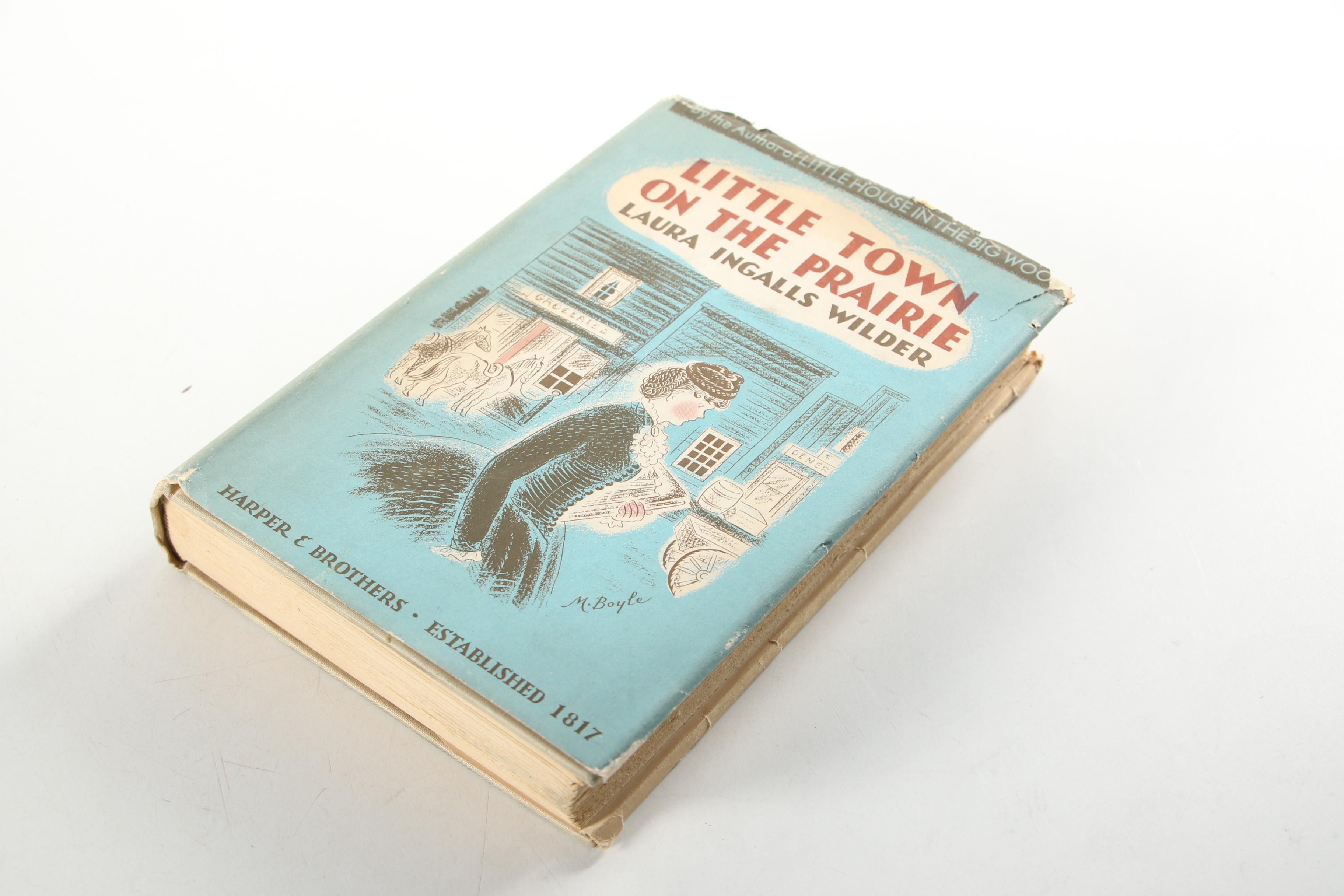 First Edition "Little Town on the Prairie" by Laura Ingalls Wilder, 1941