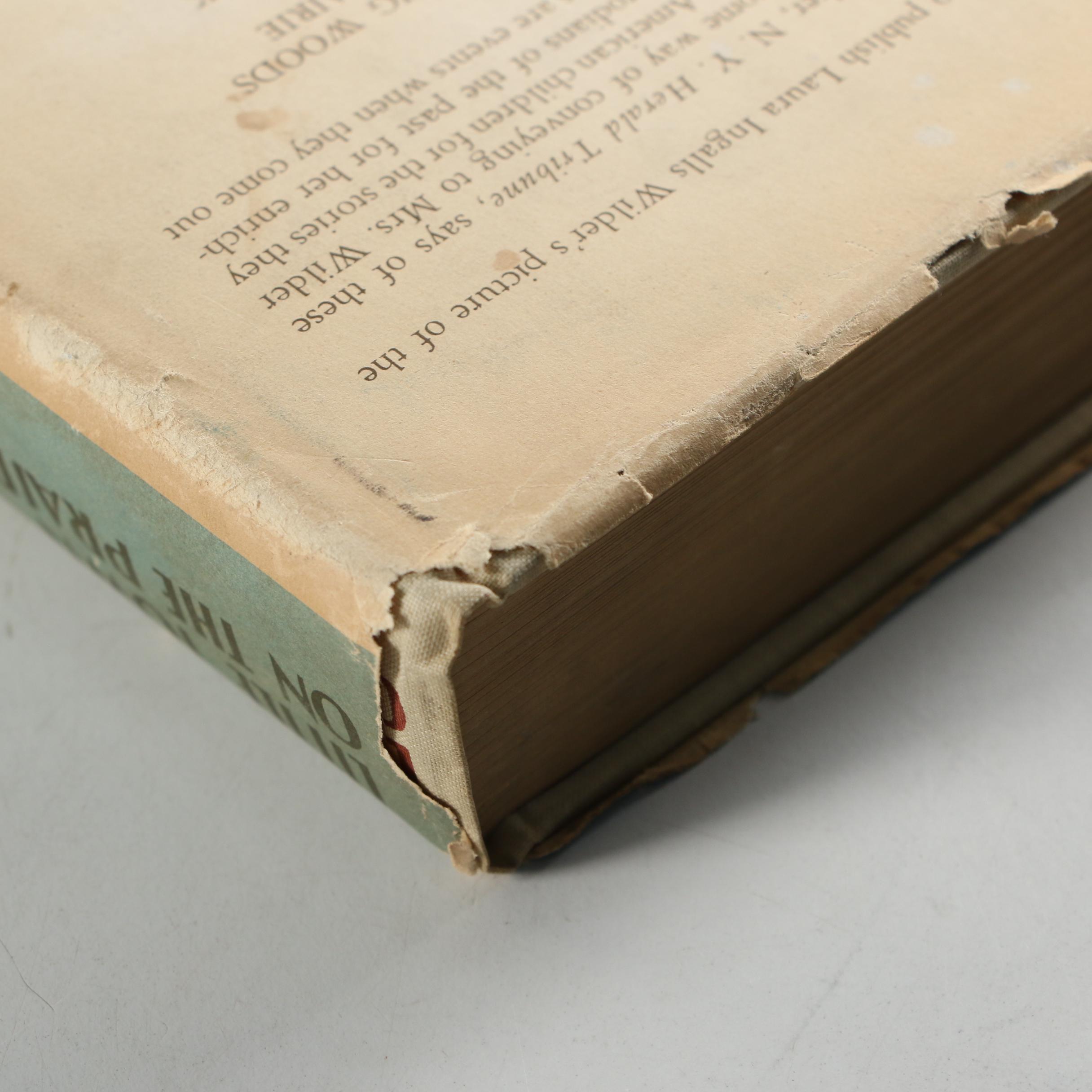 First Edition "Little Town on the Prairie" by Laura Ingalls Wilder, 1941