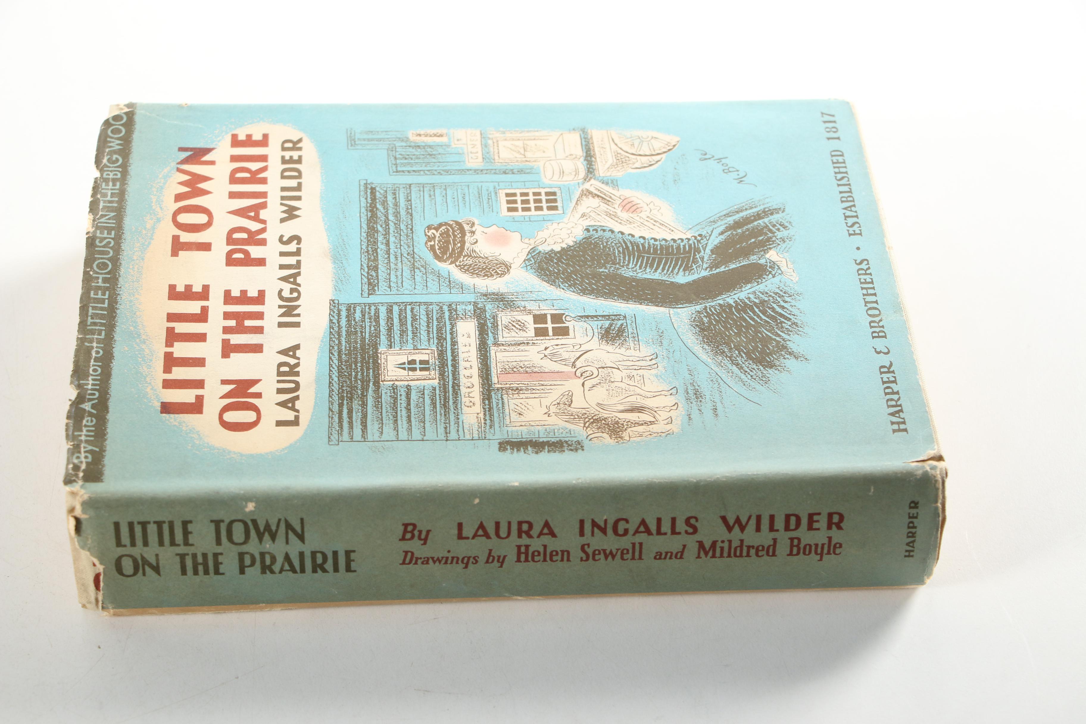 First Edition "Little Town on the Prairie" by Laura Ingalls Wilder, 1941