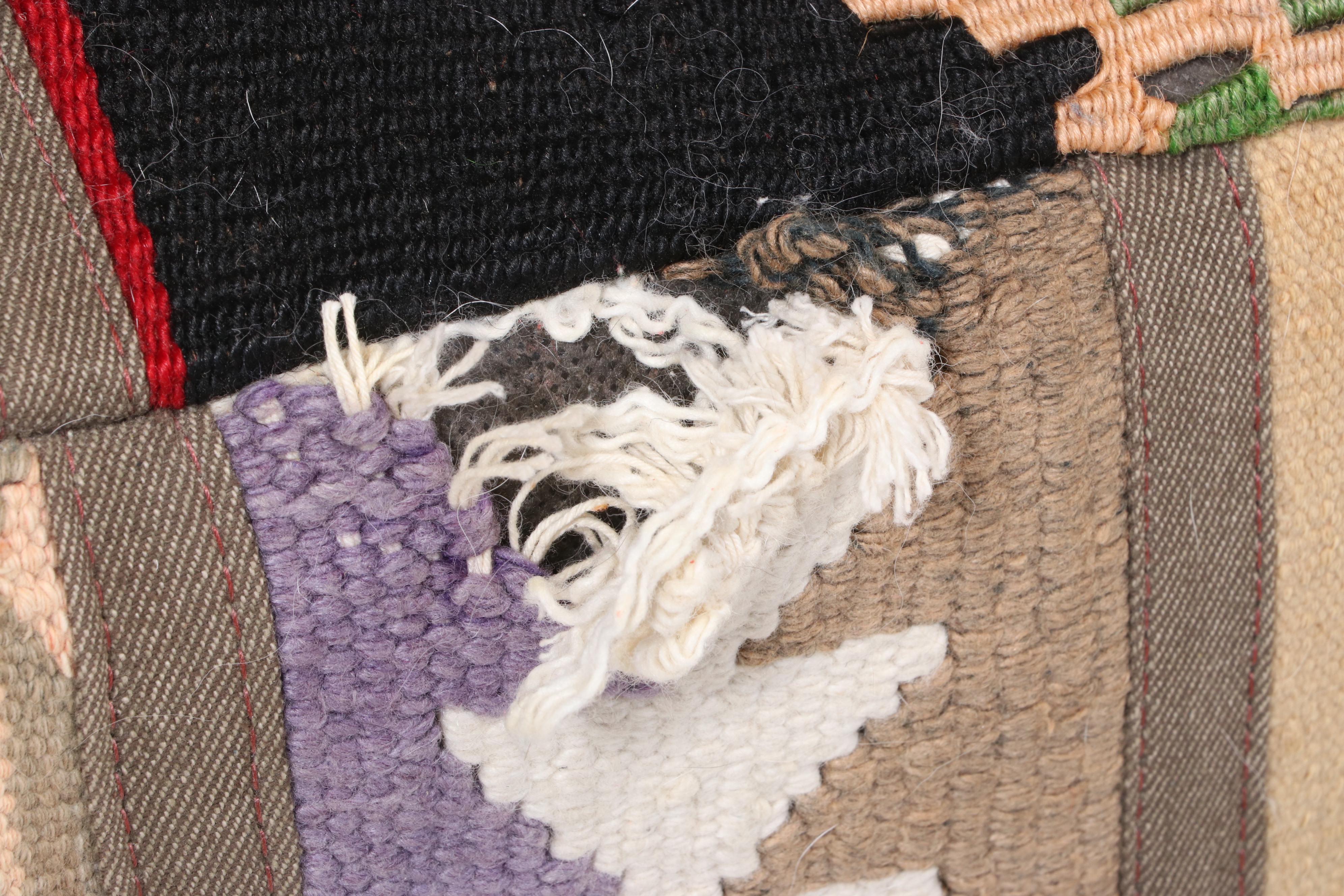 Seret & Sons Santa Fe Patchwork Rug Upholstered Sofa