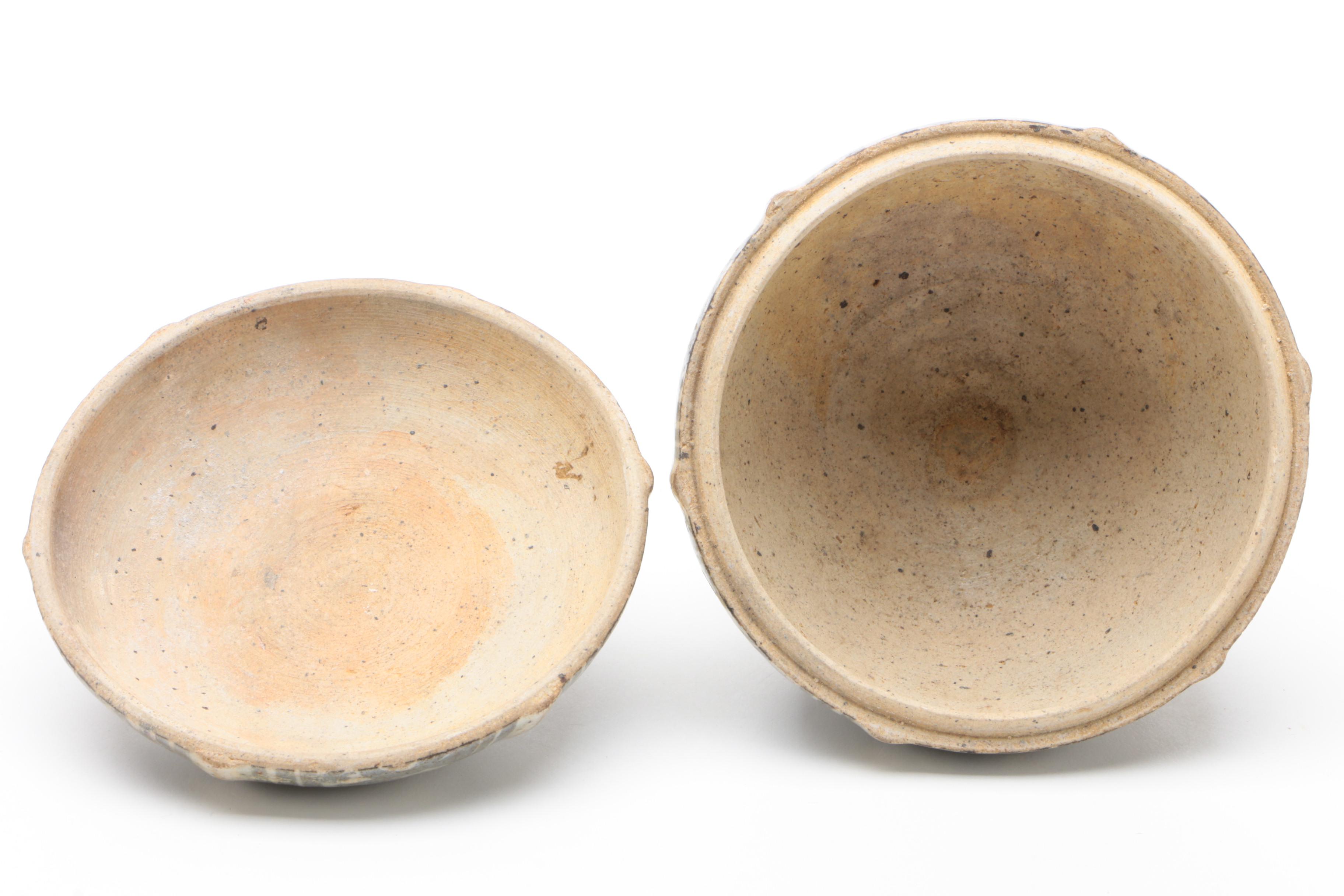 Thai Sawankhalok Ceramic Covered Jarlet, 15th Century