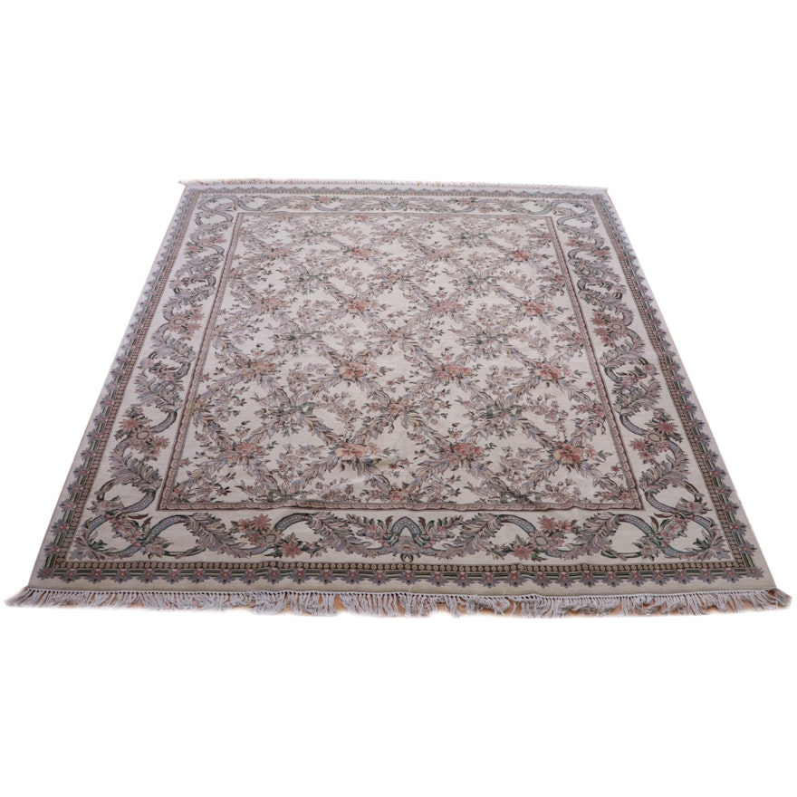 8'1 x 11' Hand-Knotted Pakistan Fine Weave Wool Rug from The Rug Gallery