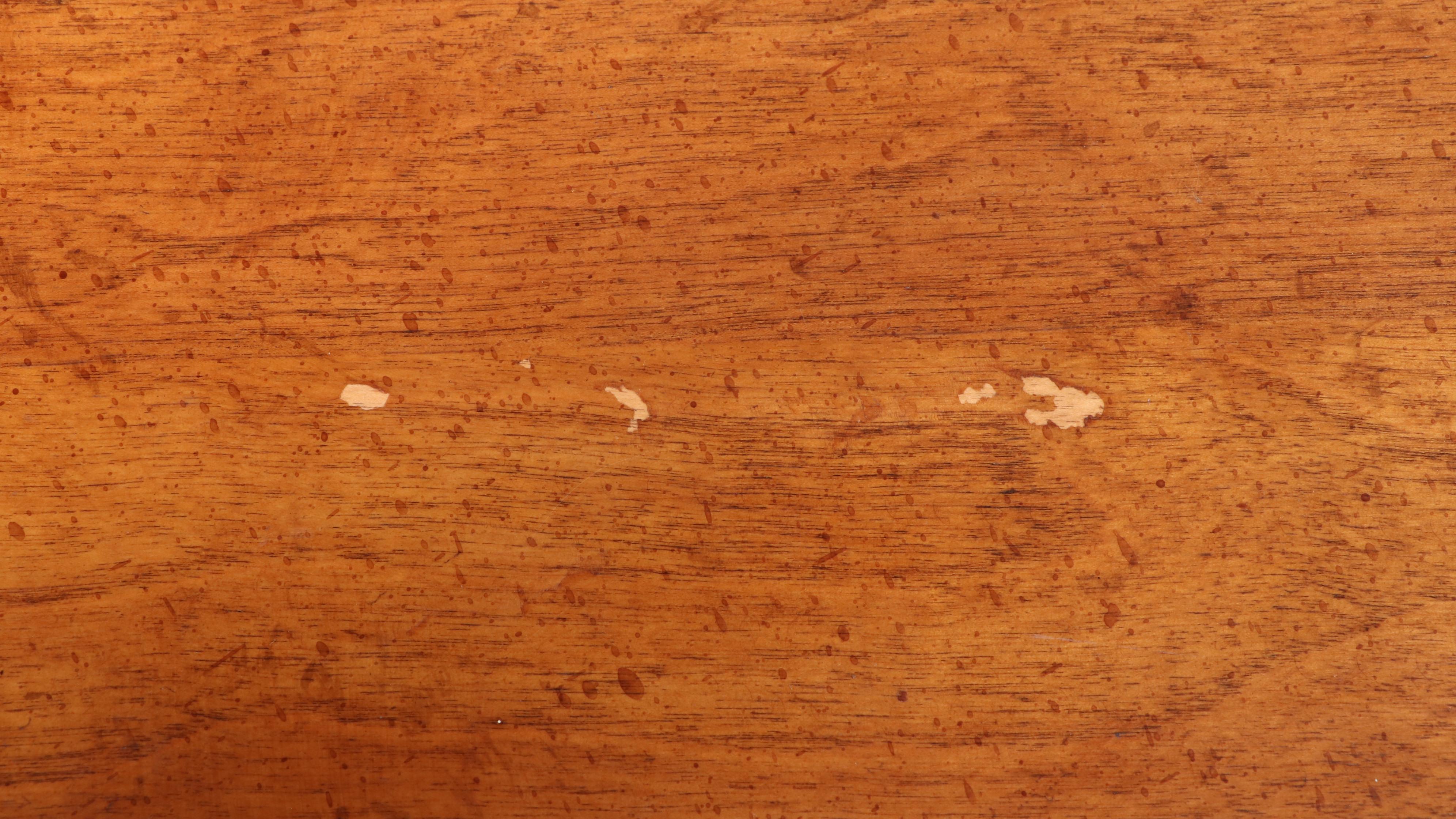 American of Martinsville Faux-Bamboo and Wicker Desk, Mid to Late 20th Century