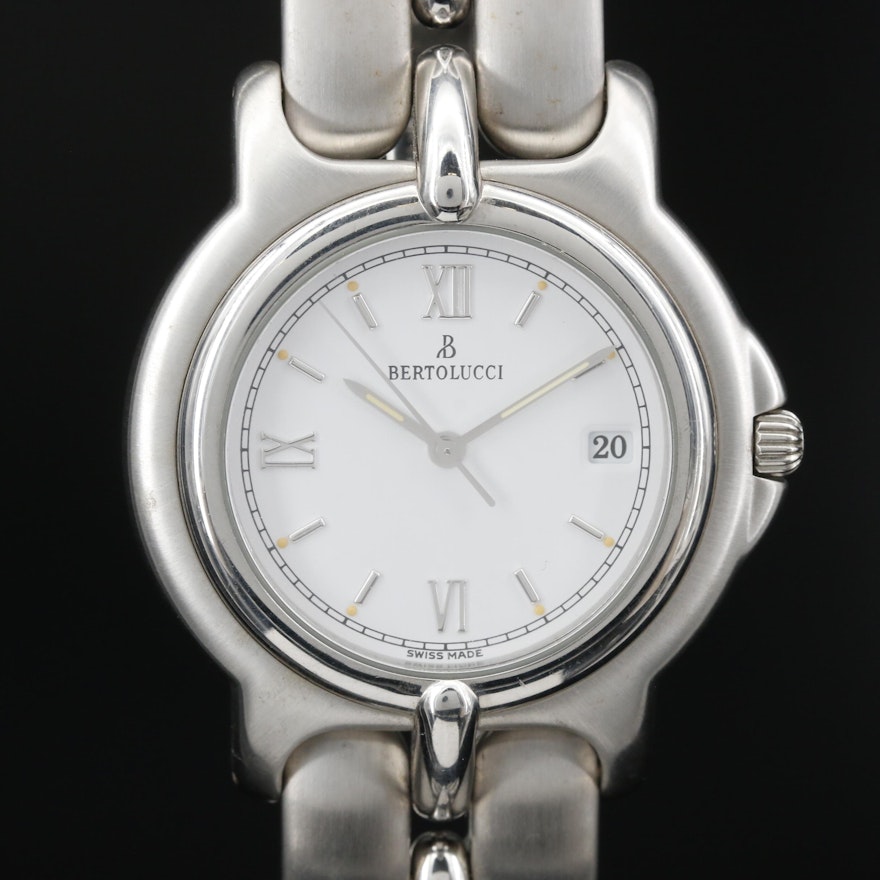 Bertolucci Pulchra Stainless Steel Quartz Wristwatch