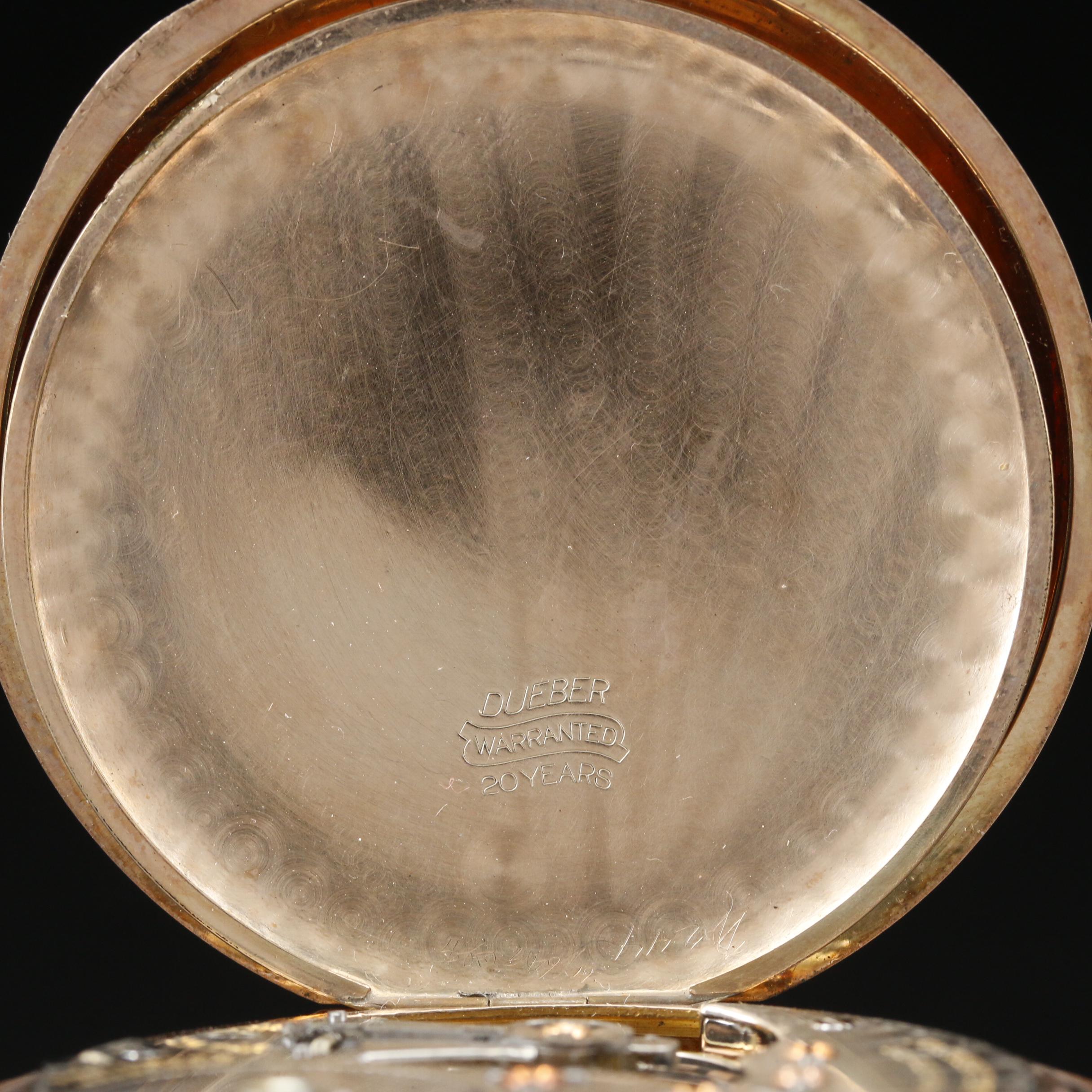 1912 Elgin "Father Time" Gold Filled Hunters Case Pocket Watch