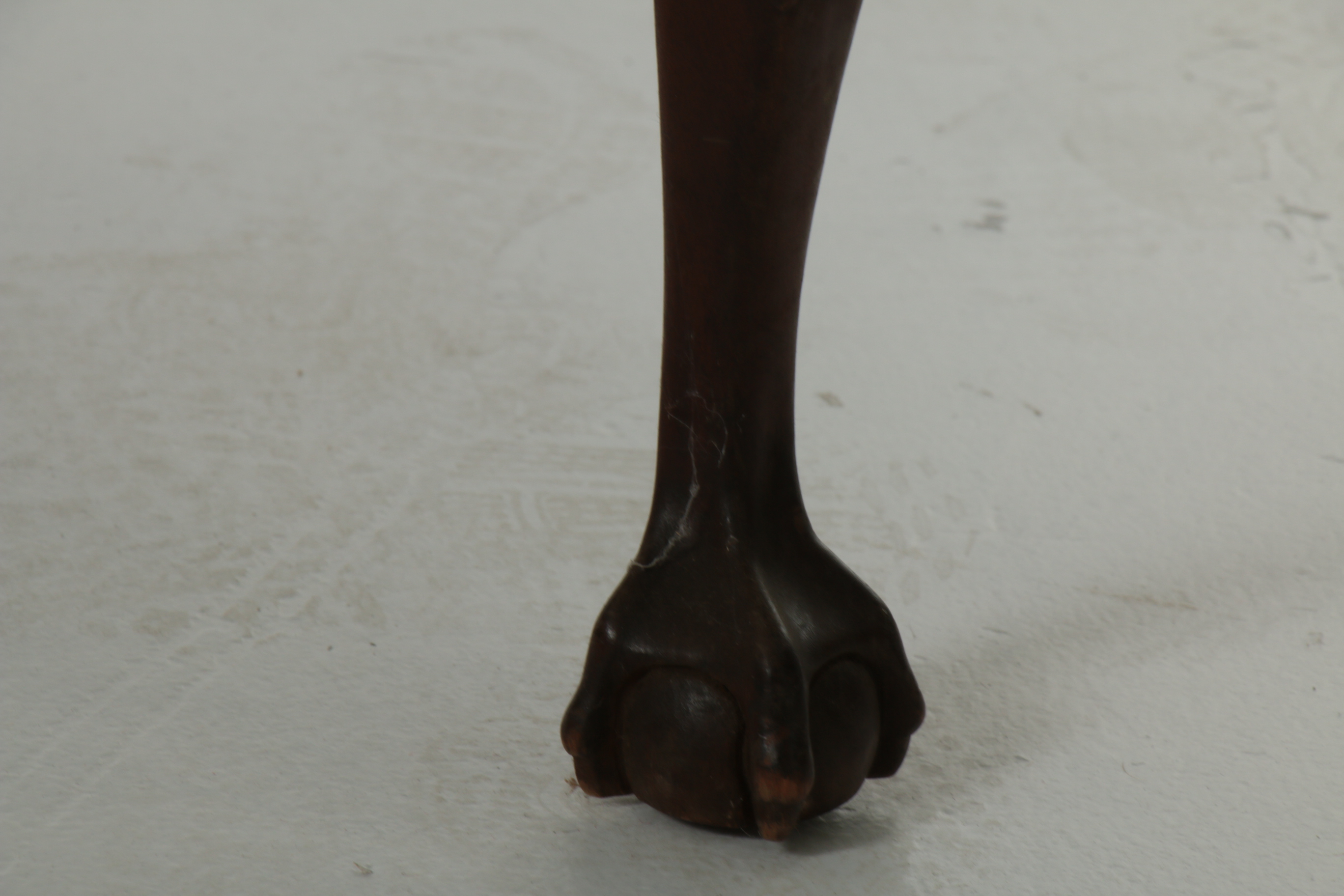 Chippendale Style Inlaid Coffee Table, Mid-20th Century