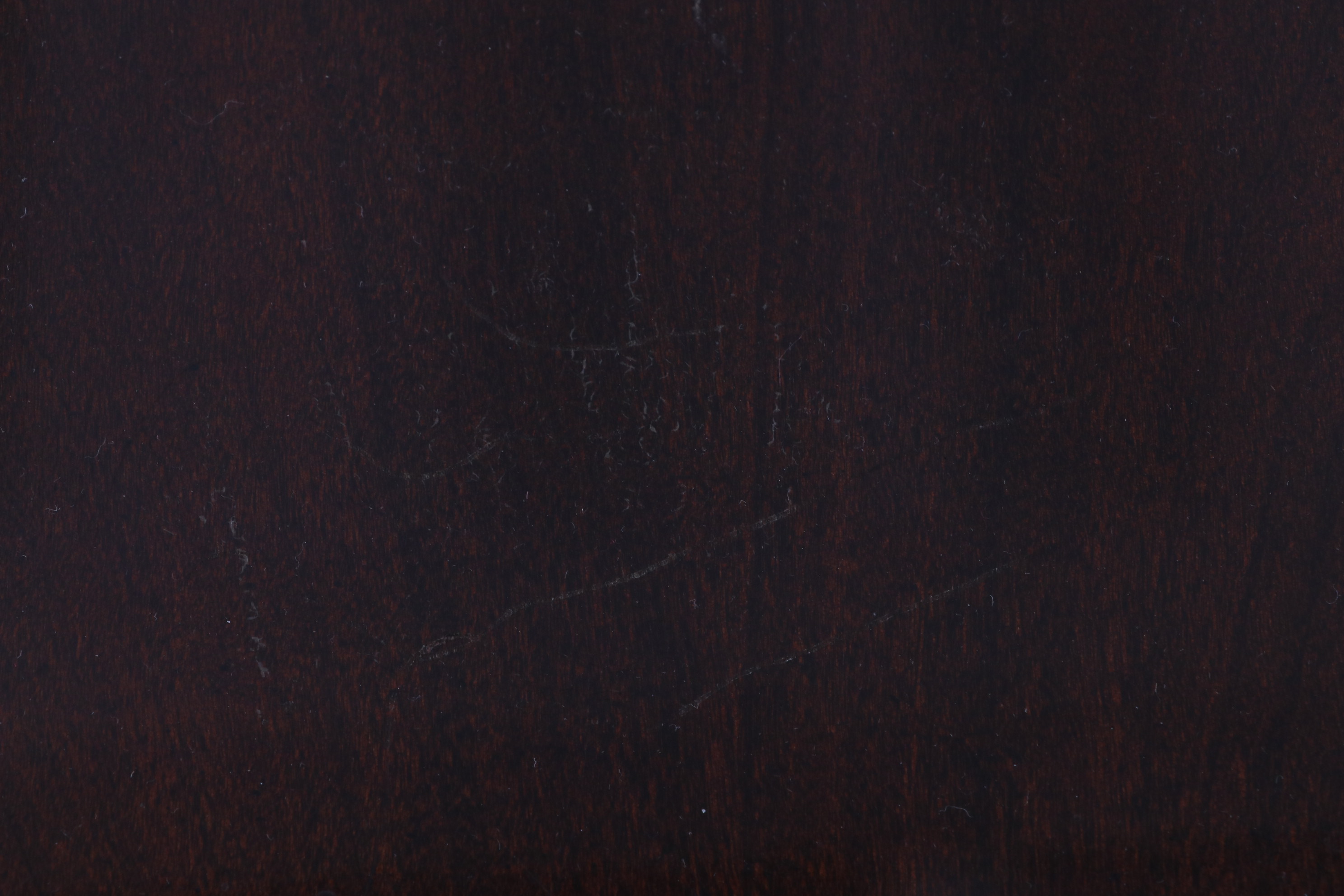 Thomasville Furniture Mahogany Dining Table and Chippendale Style Chairs