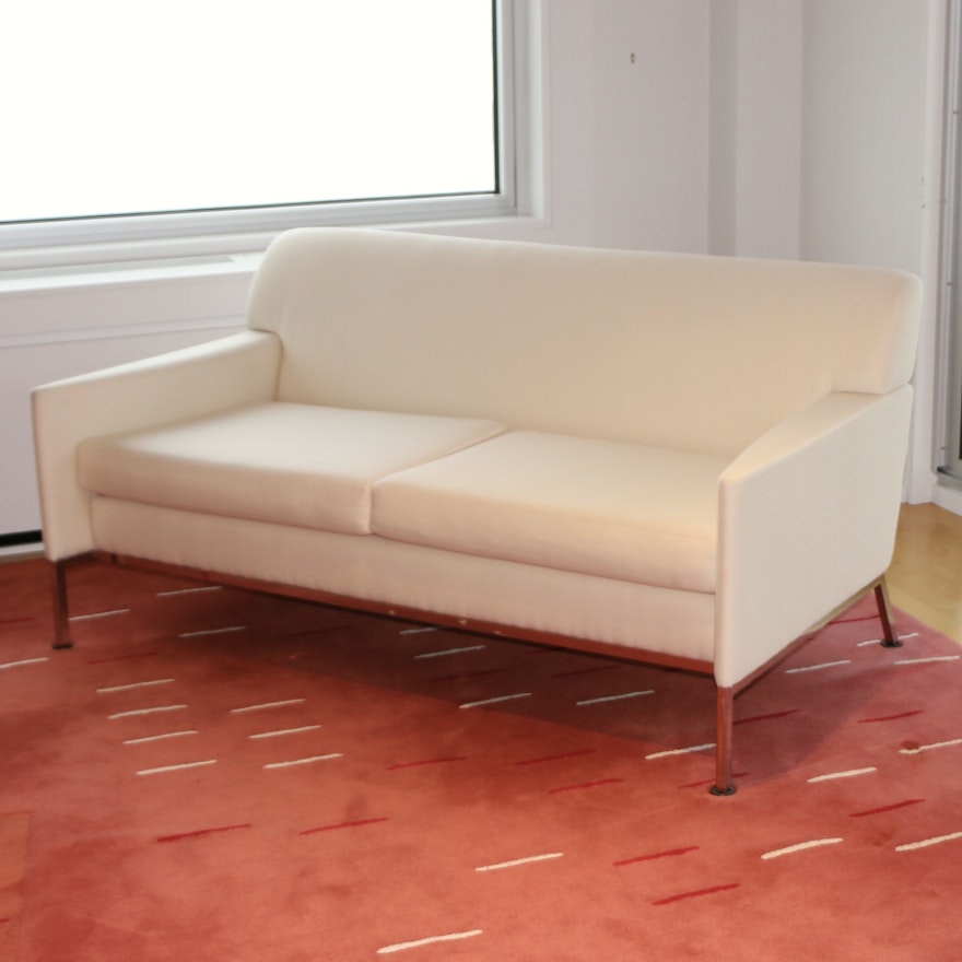 Brueton Industries Mid Century Modern Style Upholstered Sofa