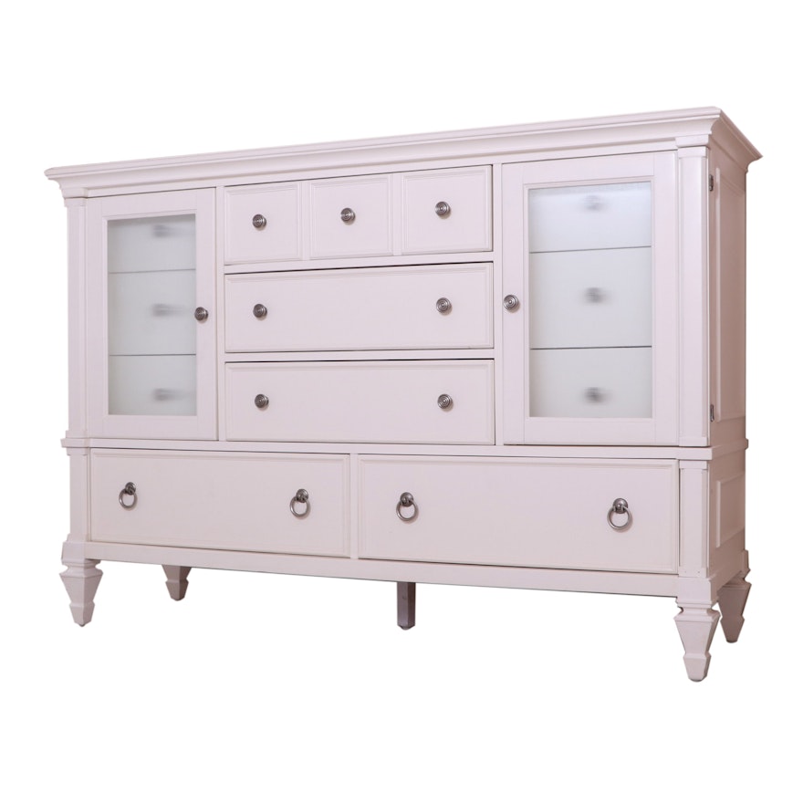 Painted Eleven-Drawer Dresser, Contemporary