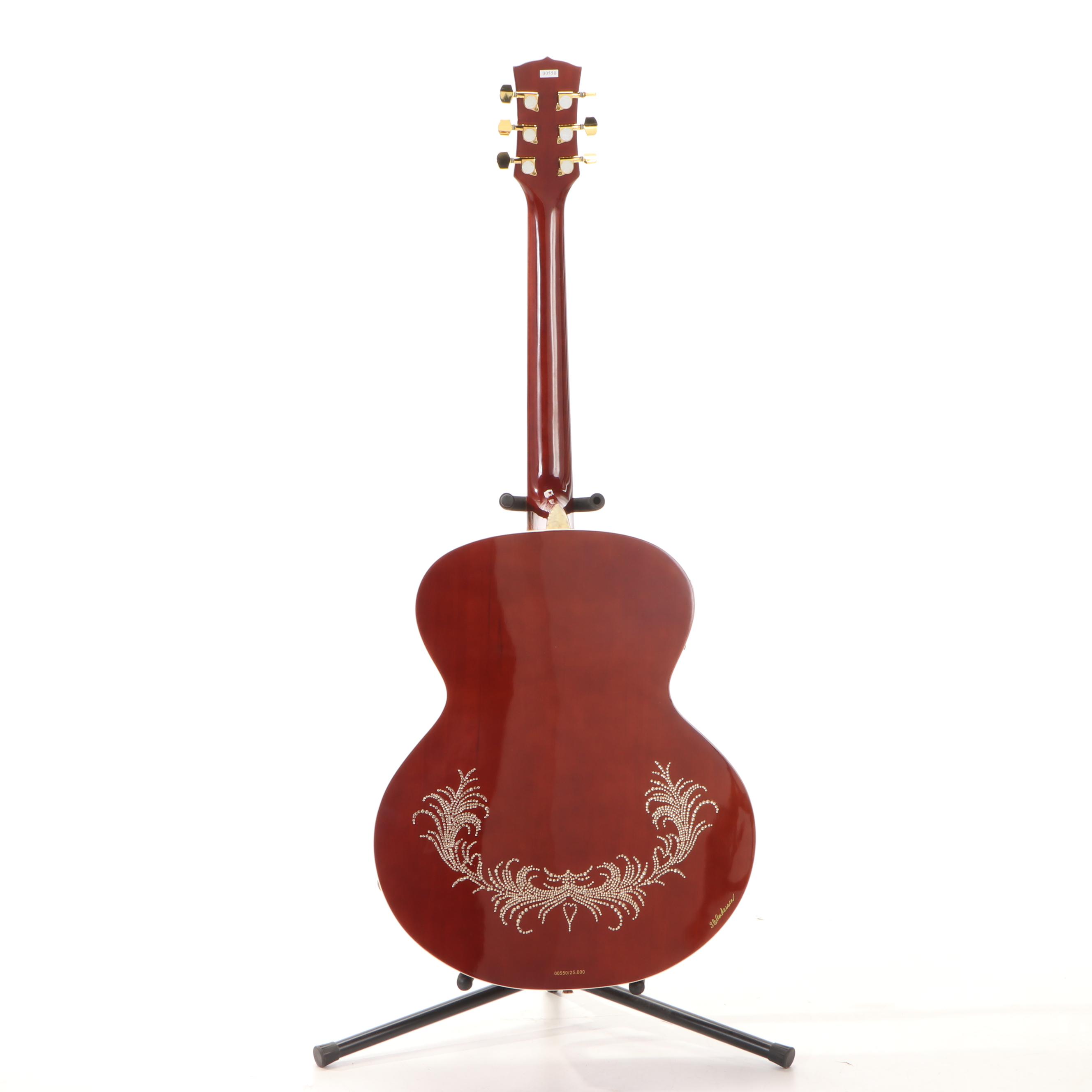 Esteban Amber Ice Rock On Collection Limited Edition Acoustic-Electric Guitar