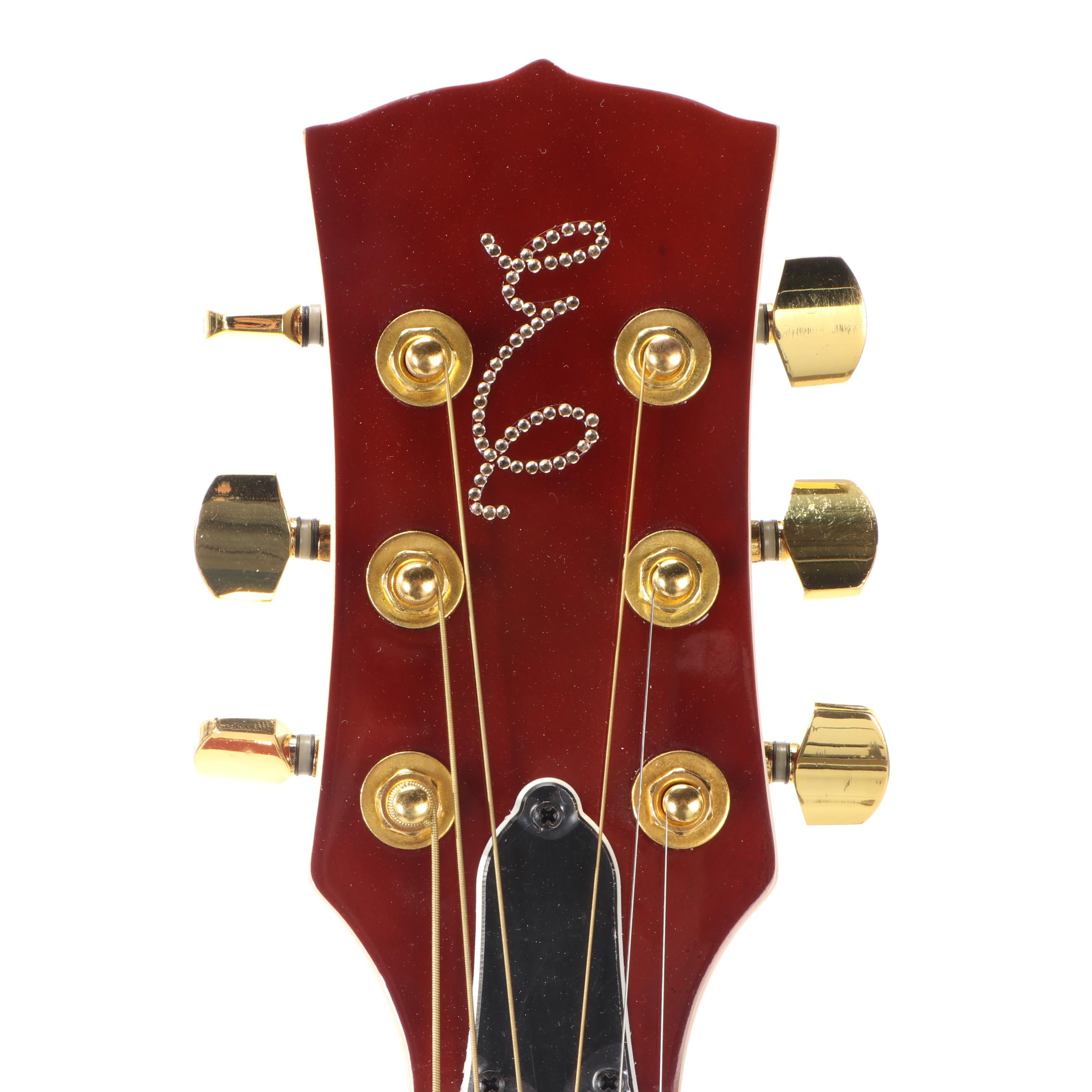 Esteban Amber Ice Rock On Collection Limited Edition Acoustic-Electric Guitar