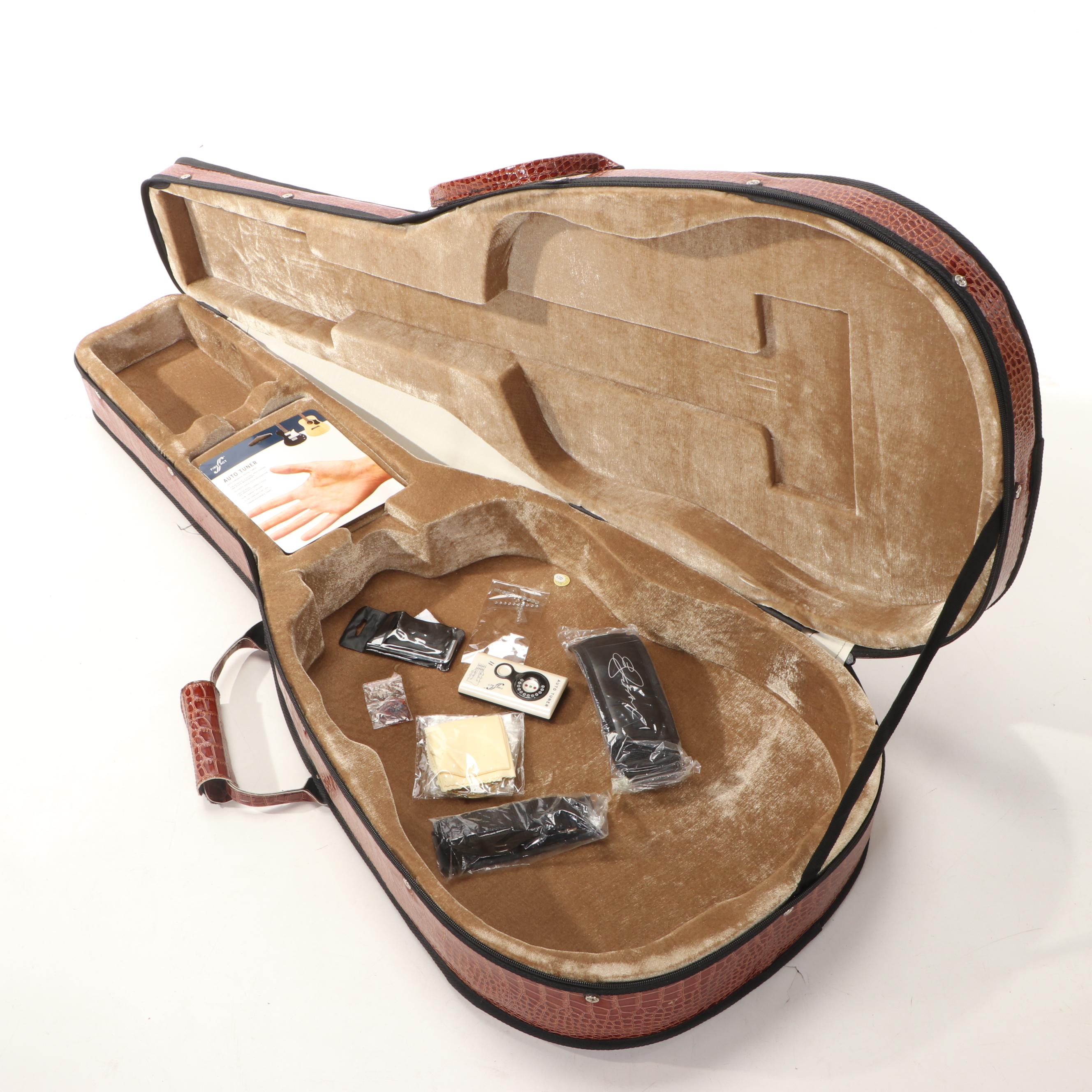 Esteban Amber Ice Rock On Collection Limited Edition Acoustic-Electric Guitar