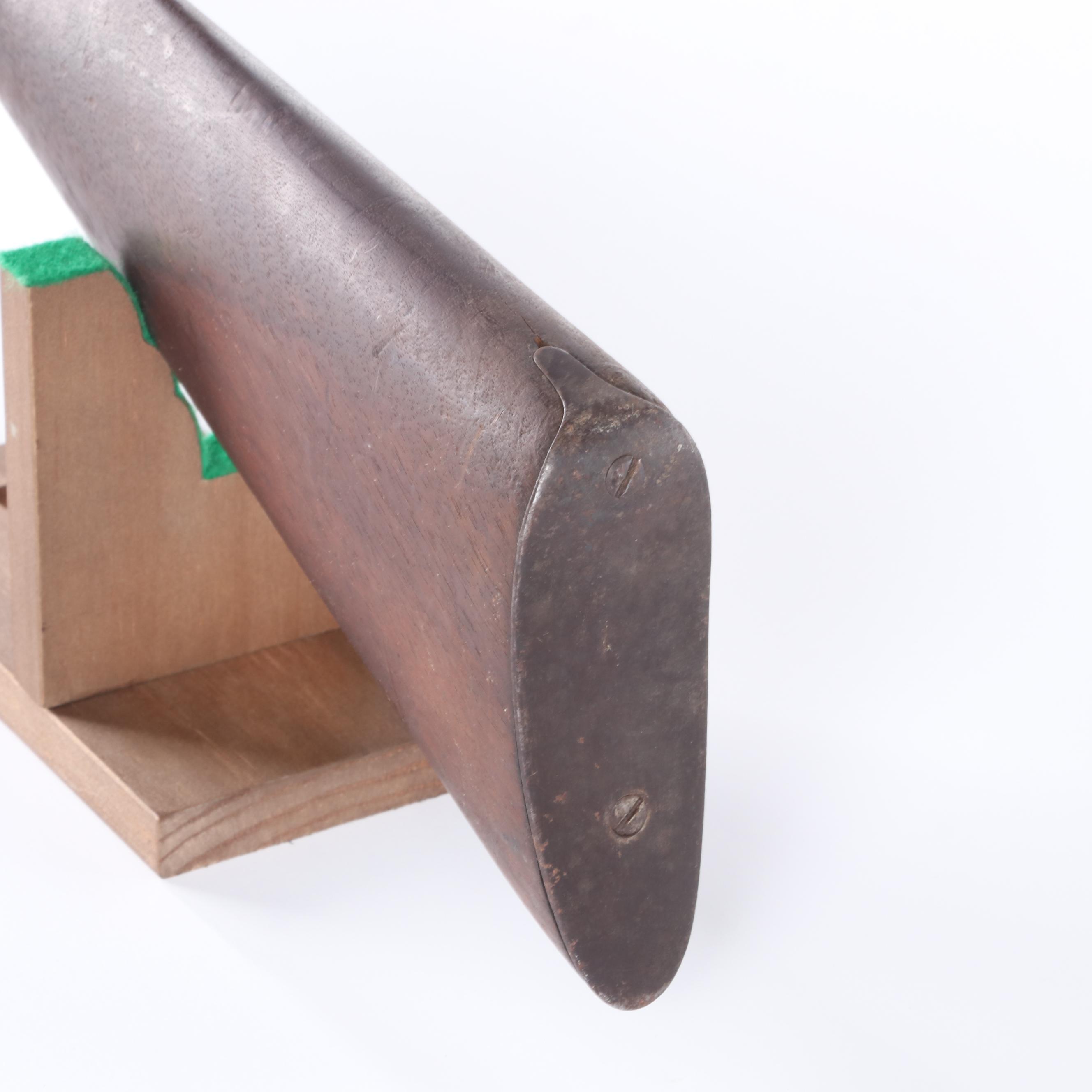 Double Barrel Black Powder Musket,  Mid-Late 19th Century