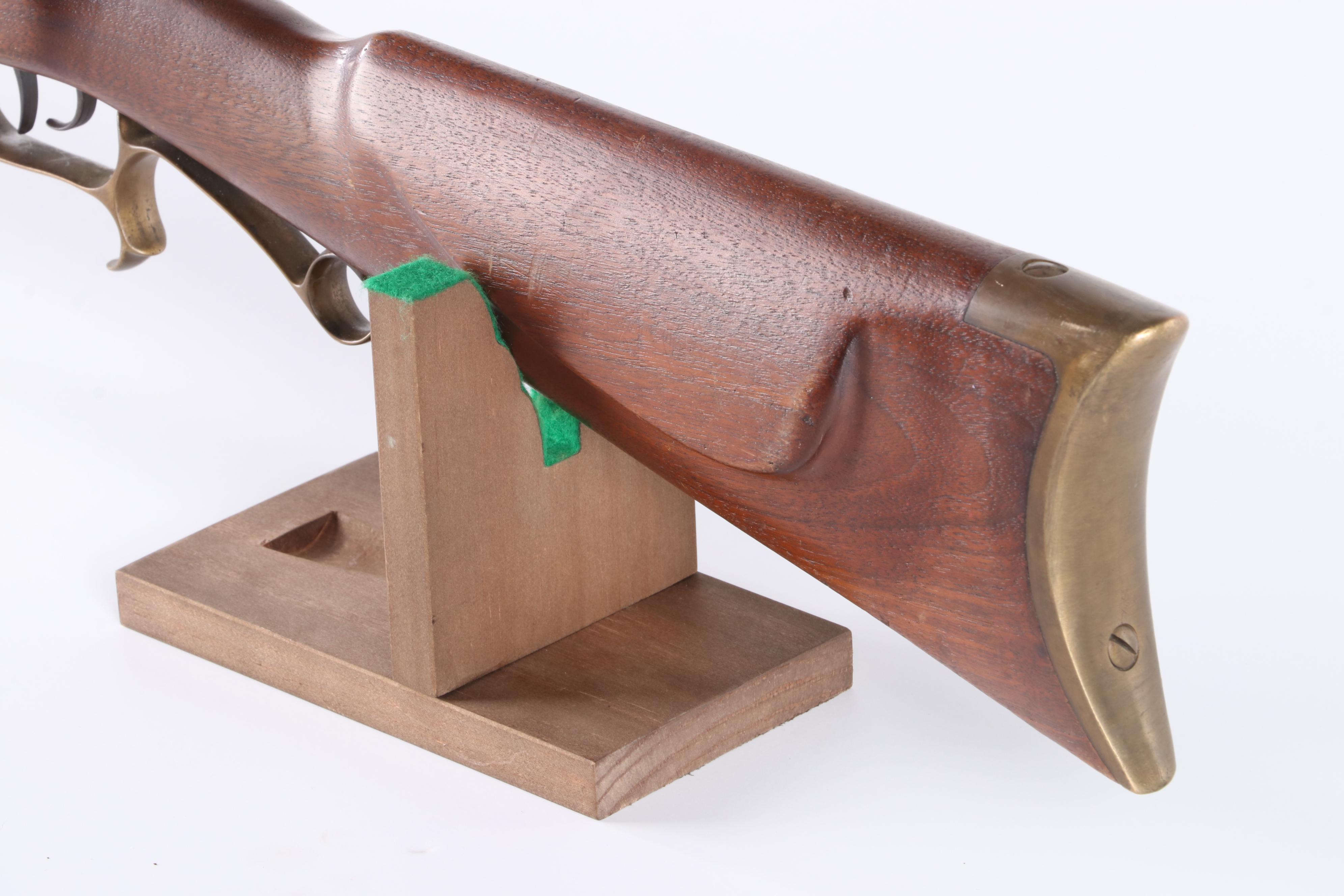 Thompson/Center Arms Reproduction 50 Cal Muzzleloader with Ramrod, Late 20th C