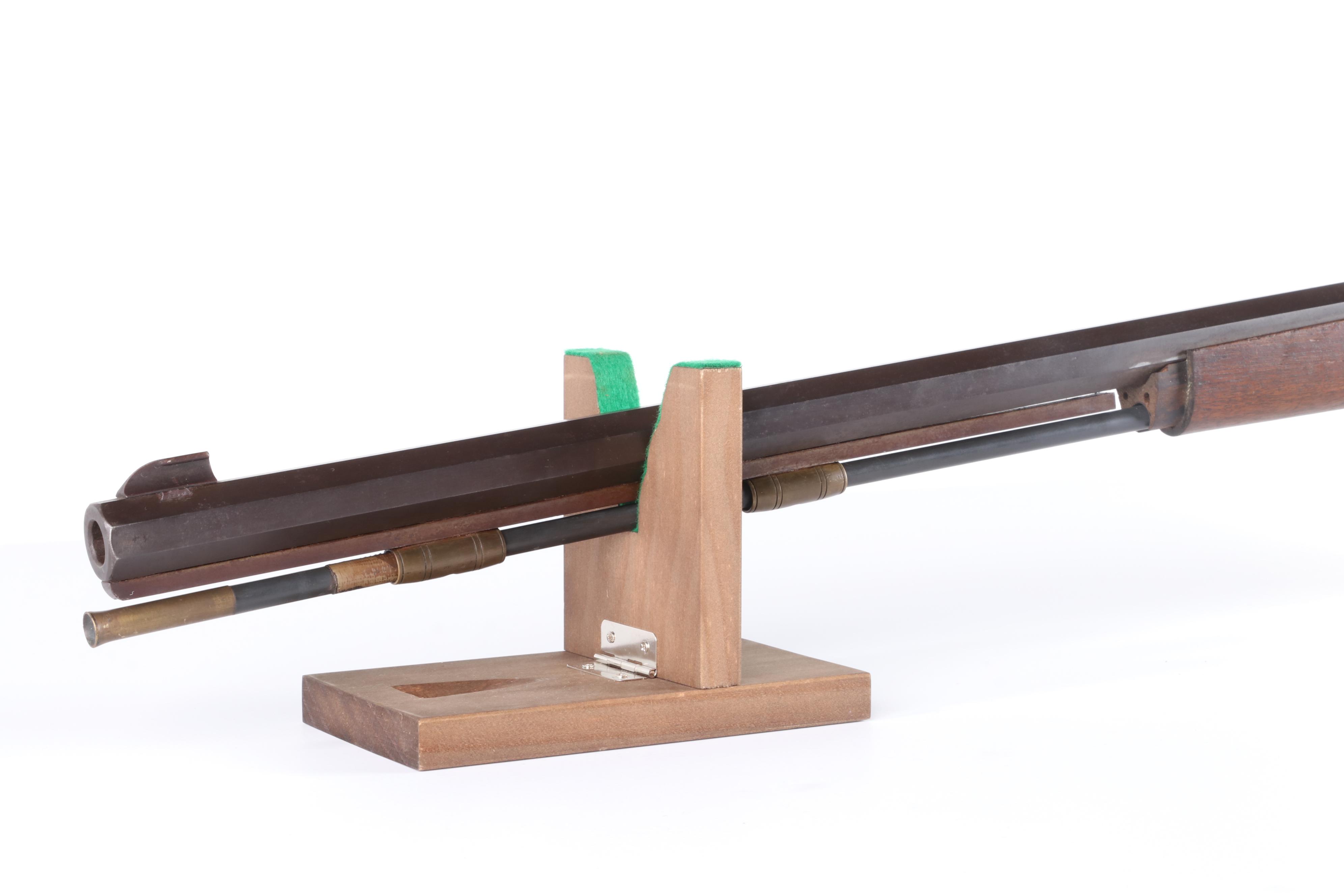 Thompson/Center Arms Reproduction 50 Cal Muzzleloader with Ramrod, Late 20th C