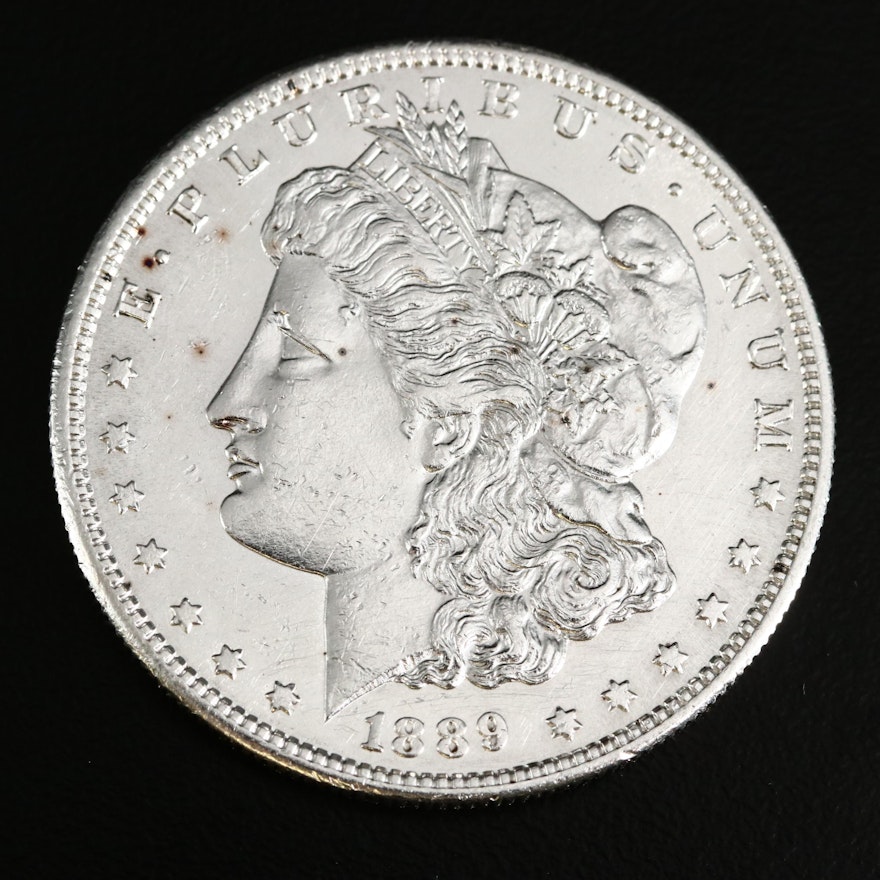 Low Mintage Better Date 1889-S Morgan Silver Dollar