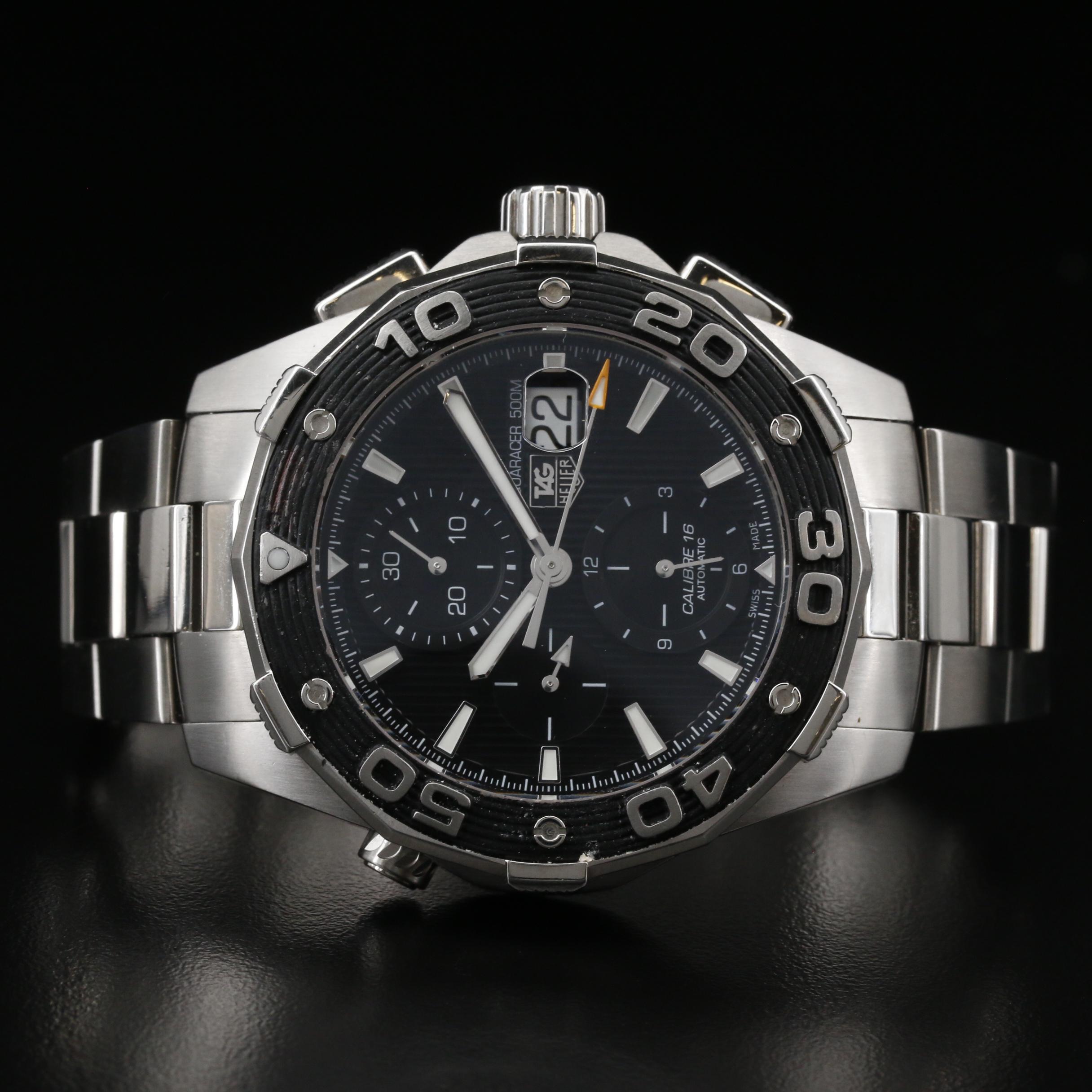 TAG Heuer Aquaracer 500 Meters Stainless Steel Automatic Watch