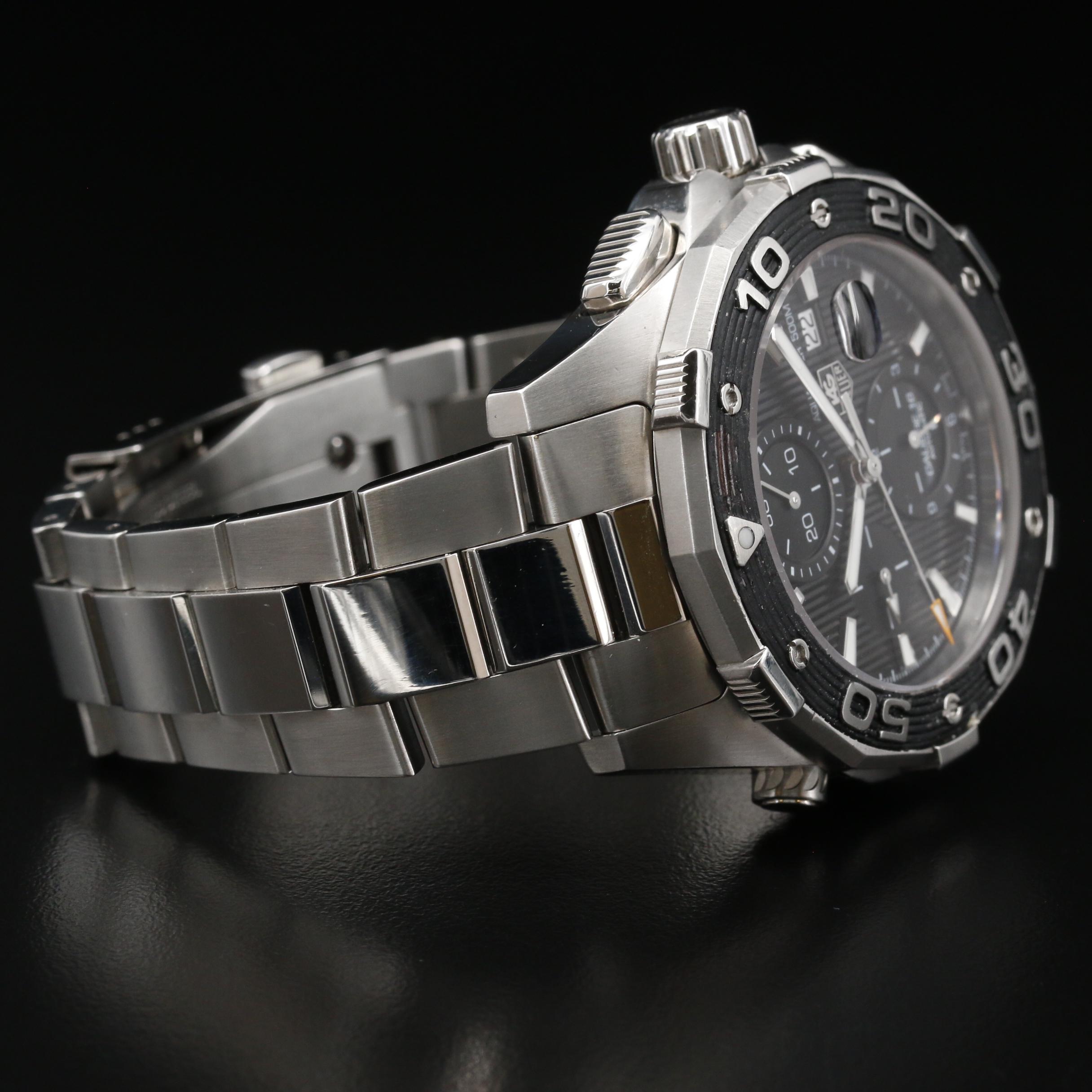 TAG Heuer Aquaracer 500 Meters Stainless Steel Automatic Watch