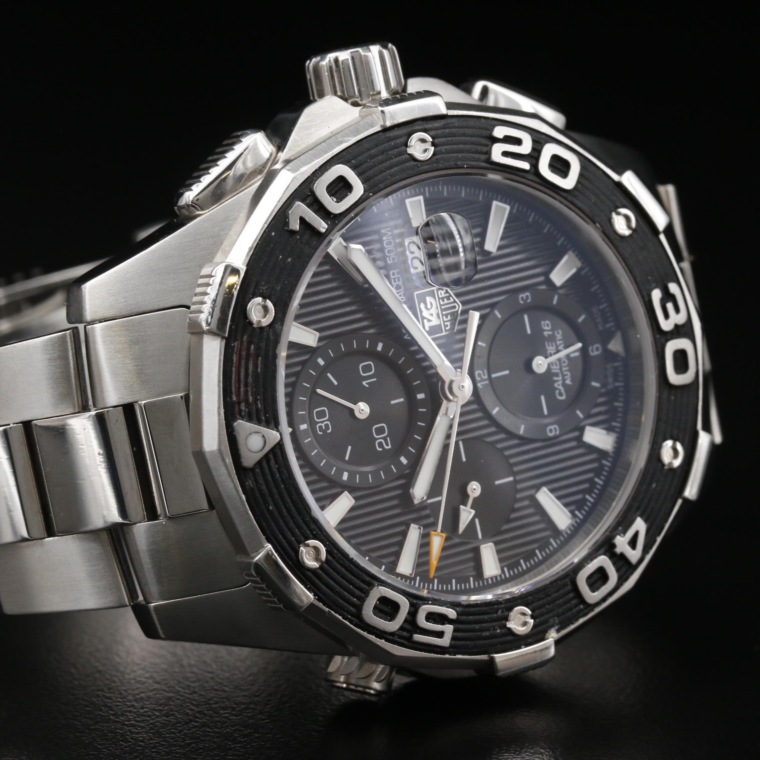 TAG Heuer Aquaracer 500 Meters Stainless Steel Automatic Watch