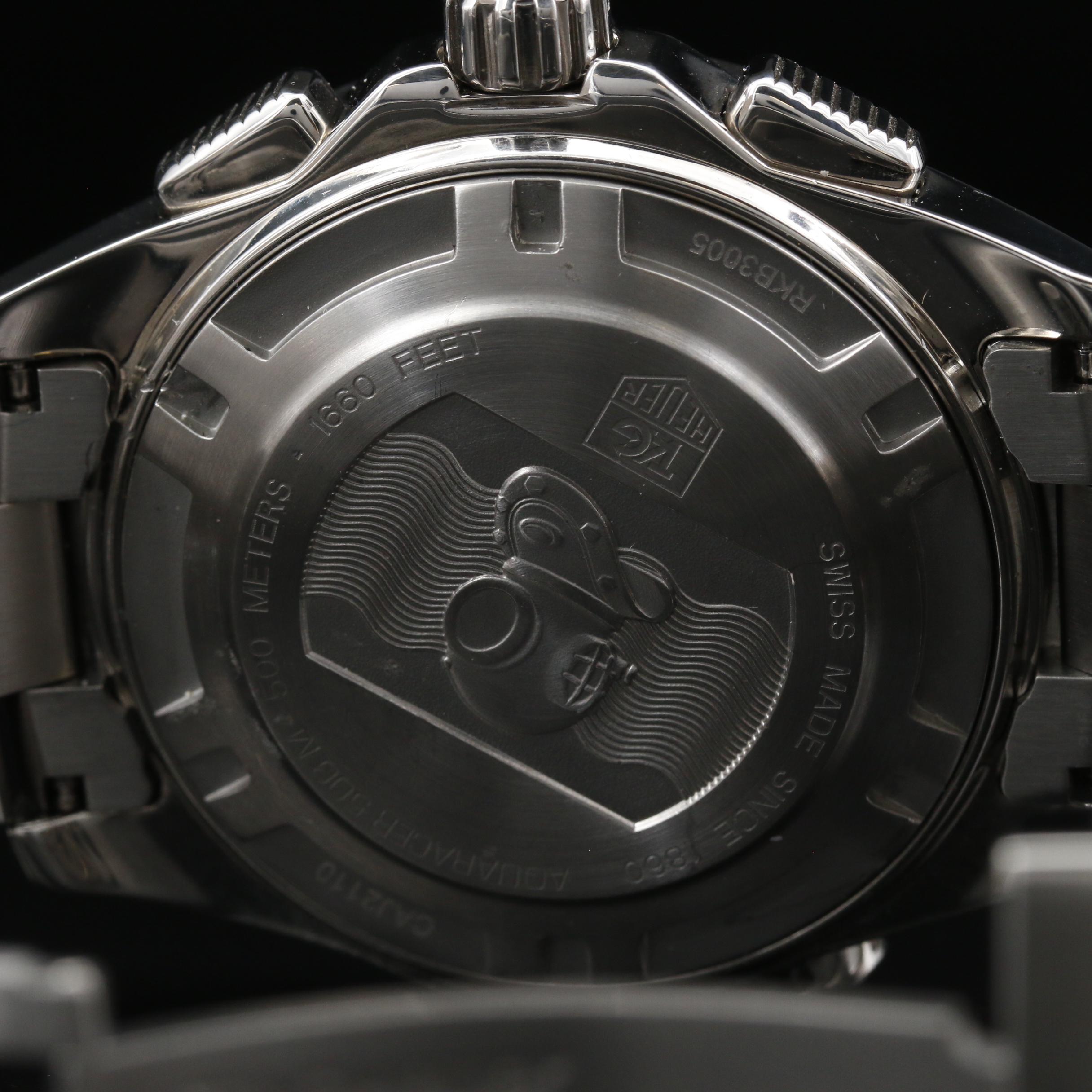 TAG Heuer Aquaracer 500 Meters Stainless Steel Automatic Watch