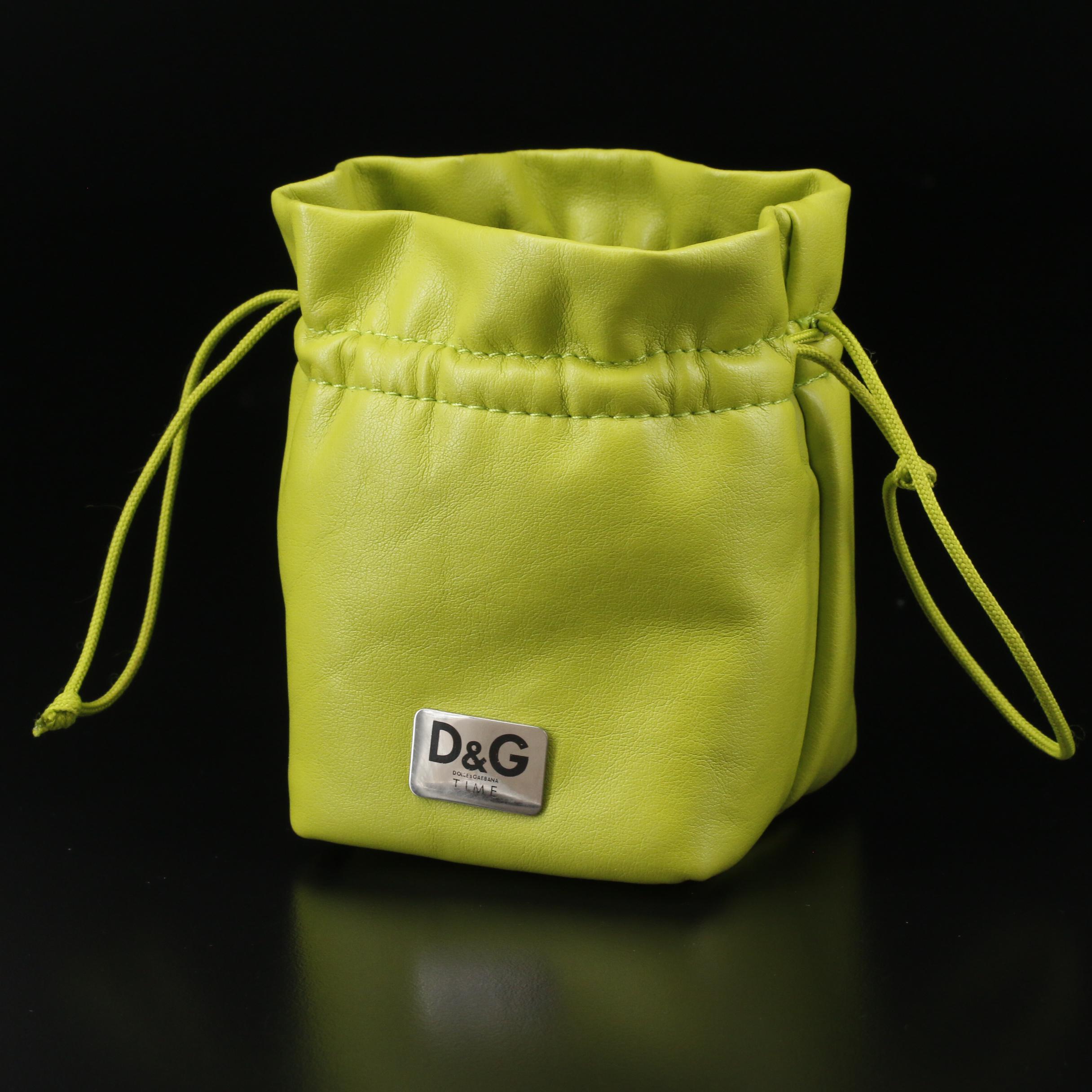 D&G Dolce & Gabbana Stainless Steel Quartz Chronograph Watch