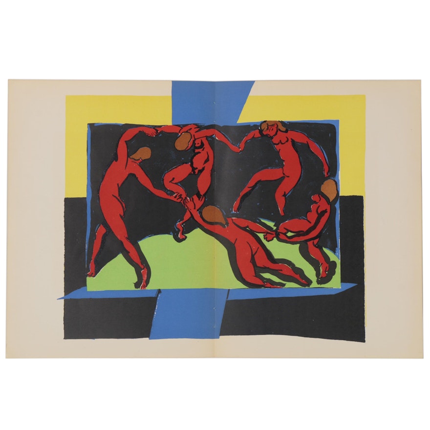 Henri Matisse Color Lithograph and Linocuts for "Verve", 1938