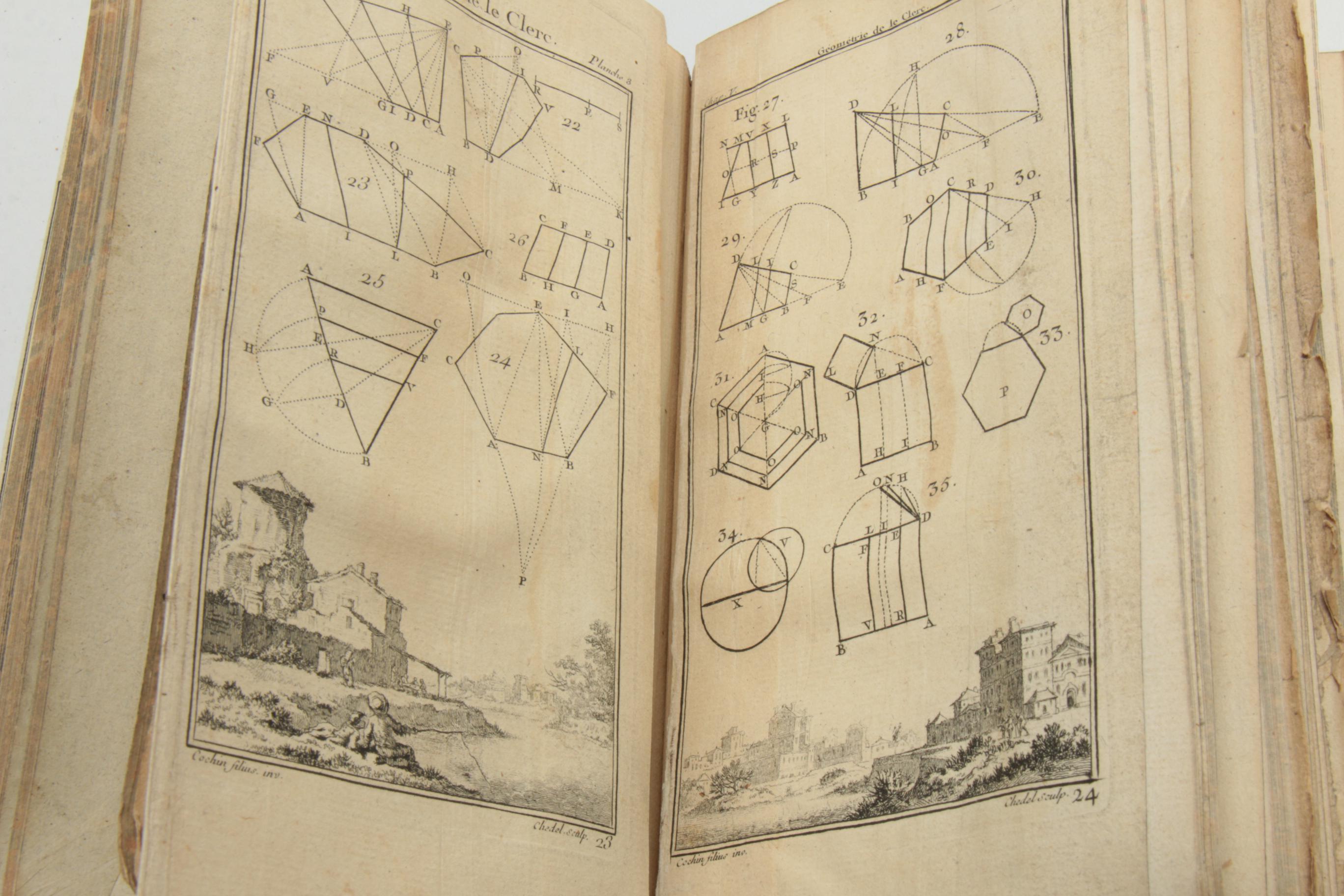 "Traité de géométrie théorique et pratique" by Sébastien Leclerc, 1764