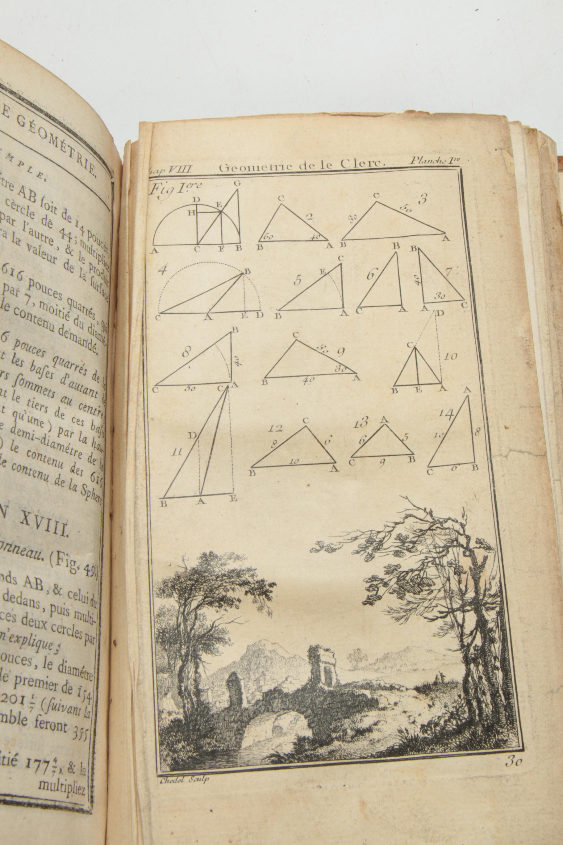 "Traité de géométrie théorique et pratique" by Sébastien Leclerc, 1764