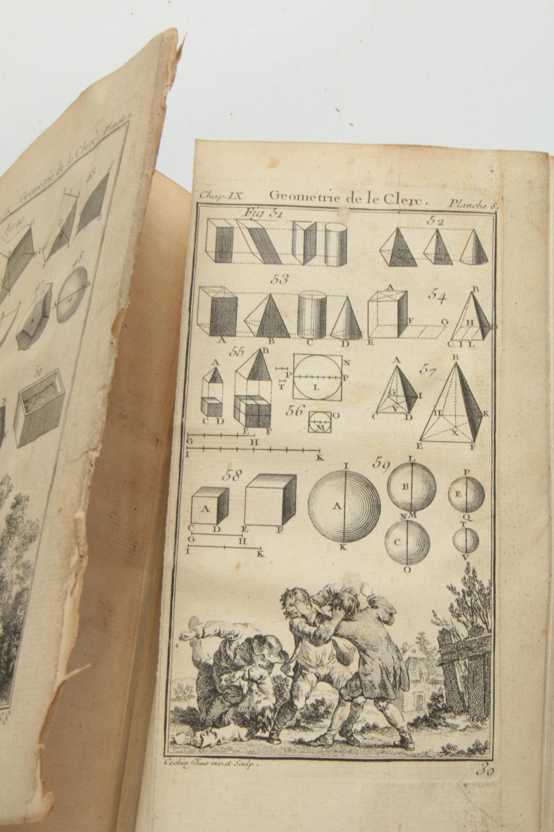 "Traité de géométrie théorique et pratique" by Sébastien Leclerc, 1764