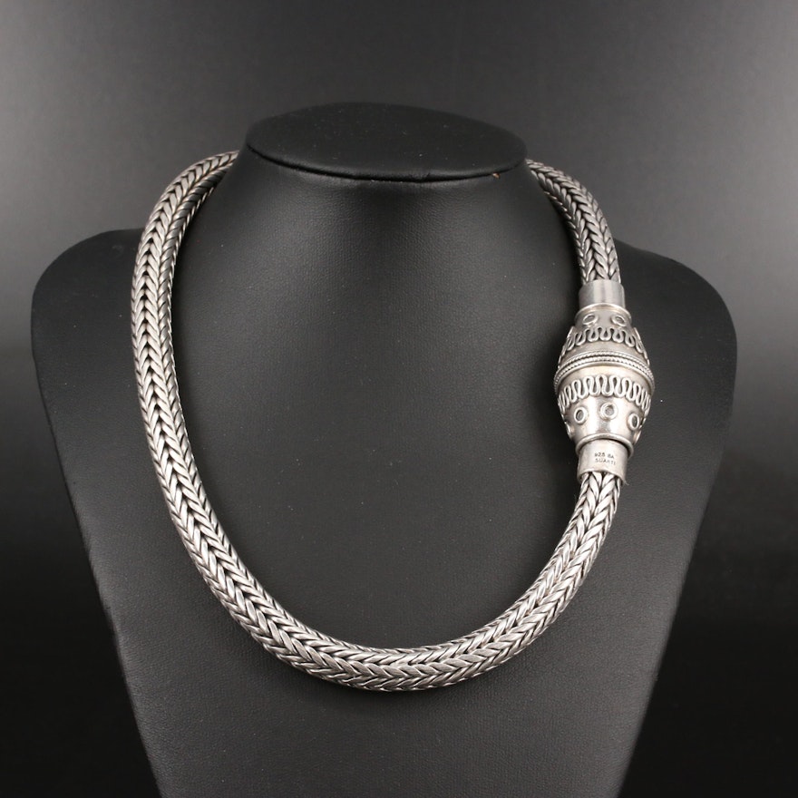 Suarti Bali Style Sterling Silver Necklace