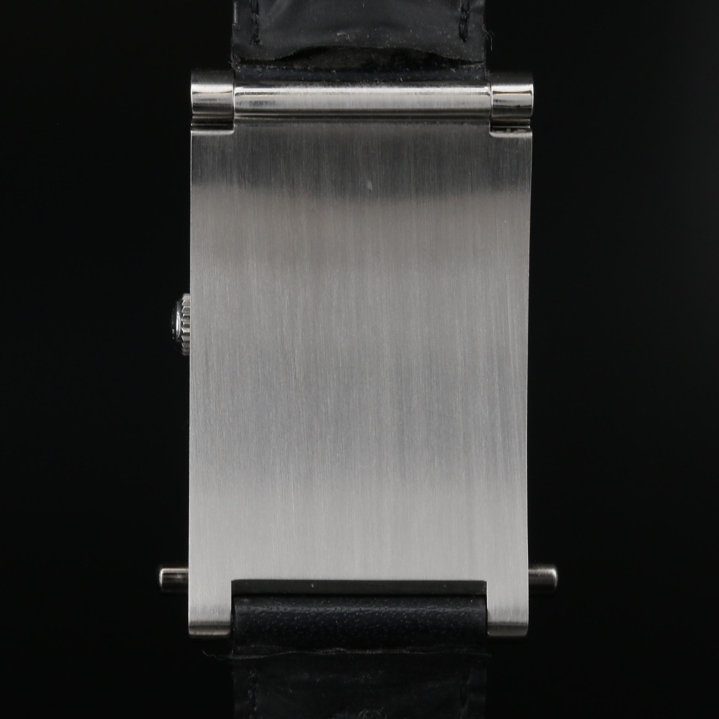 Corum "Taboggan" Stainless Steel Folding Case Quartz Watch
