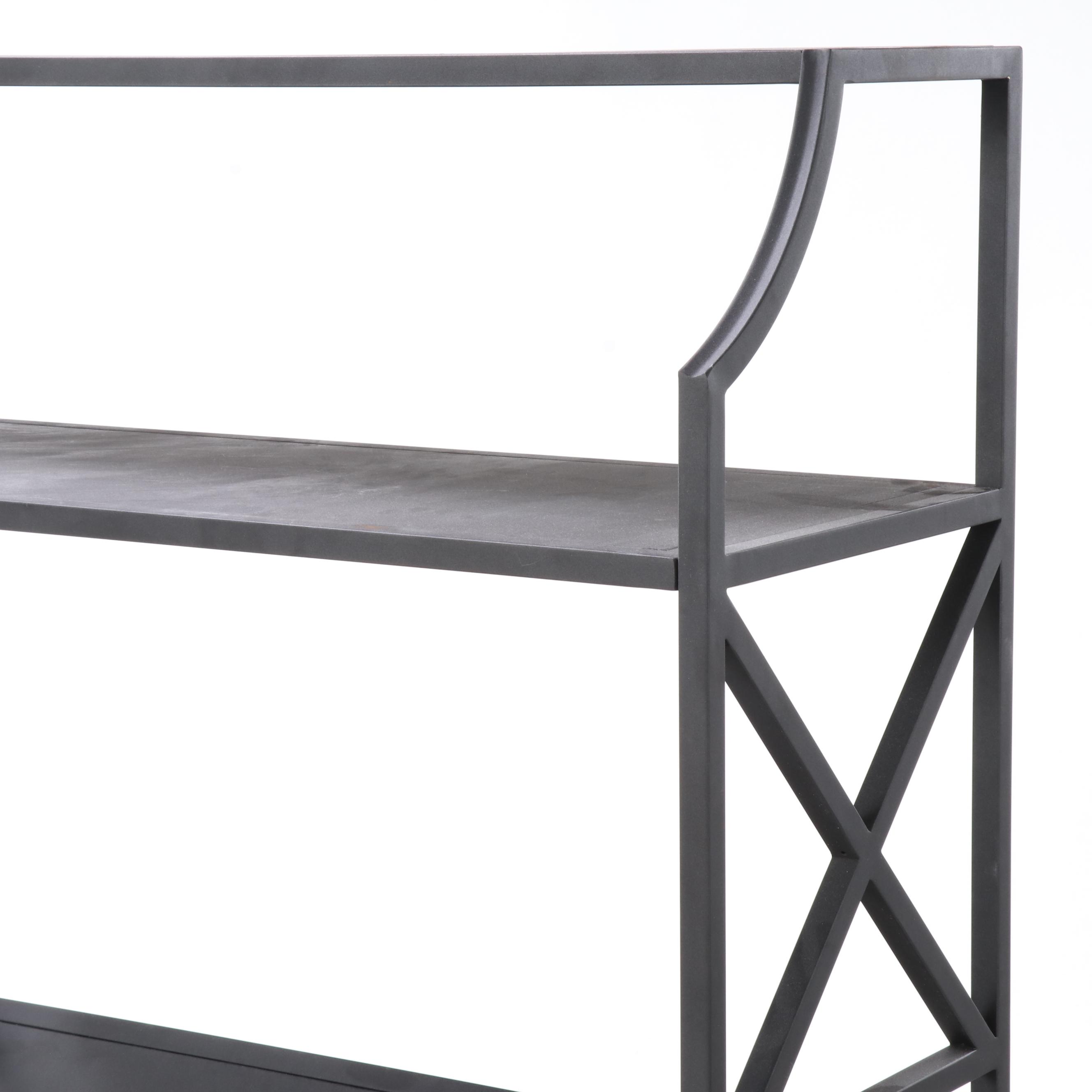 eHemco V-Shape Metal Bookcase/Magazine Rack Units
