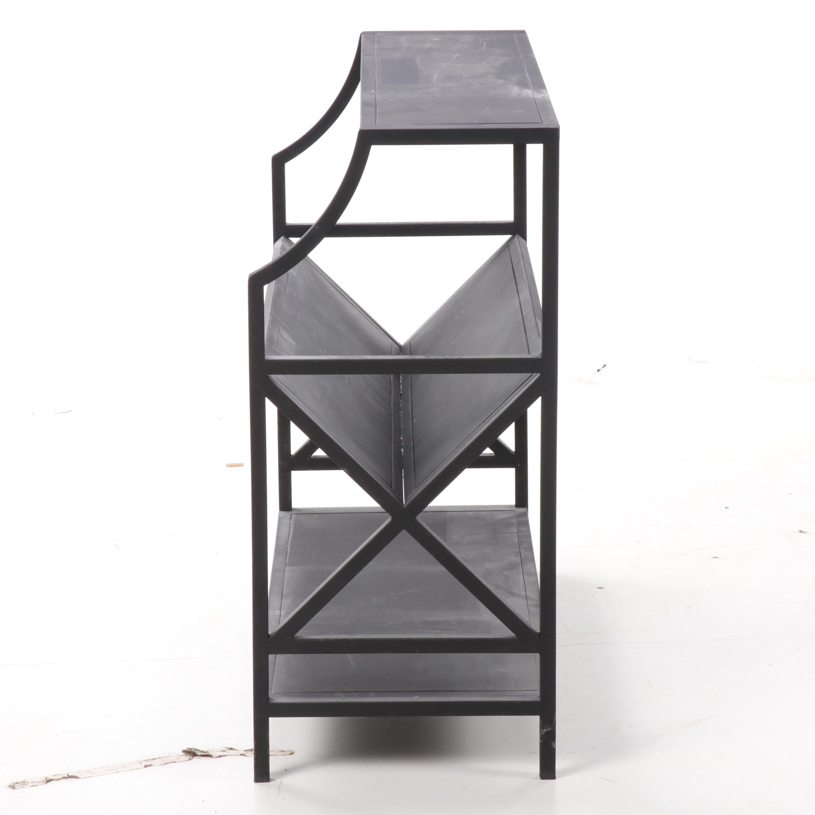 eHemco V-Shape Metal Bookcase/Magazine Rack Units